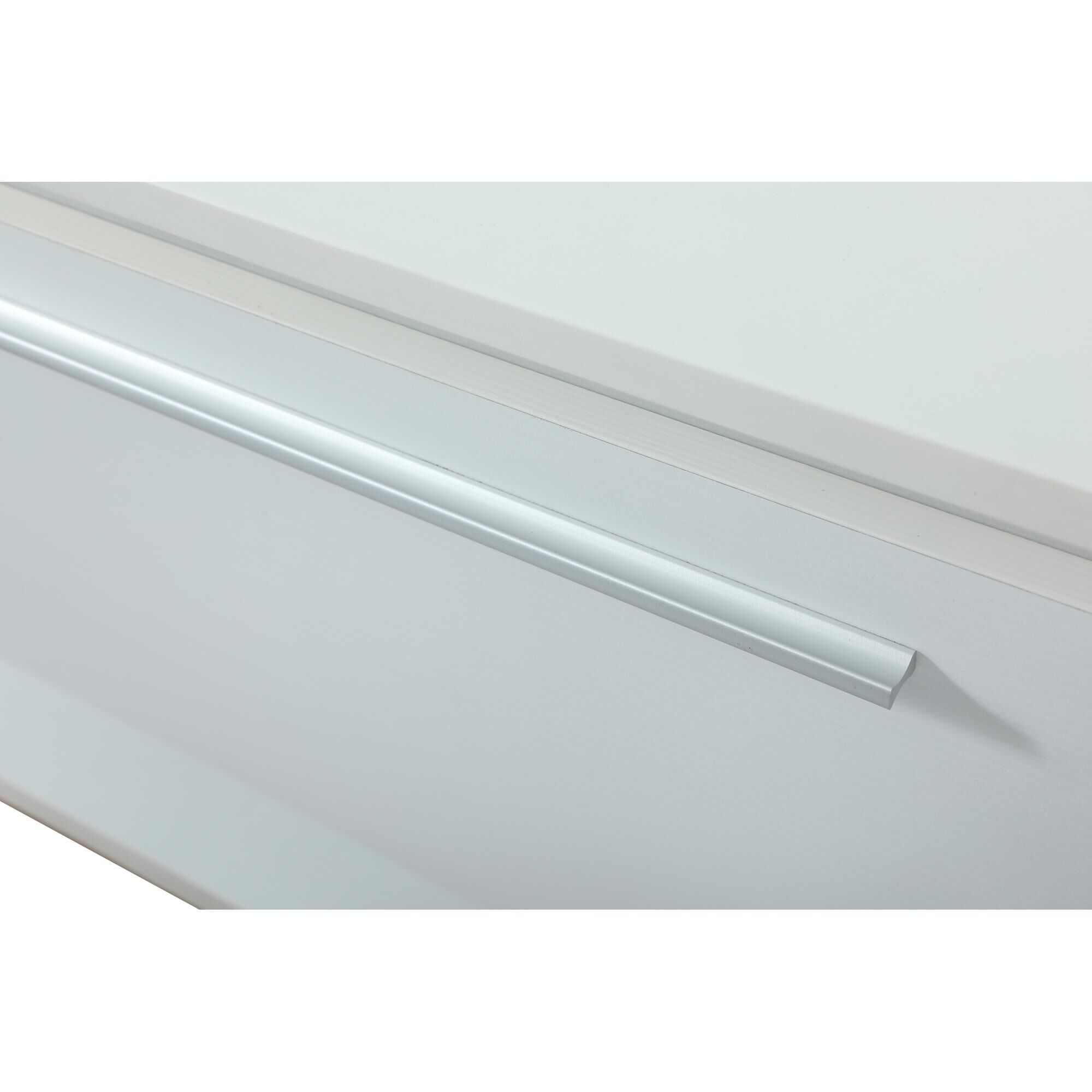 Shown in White finish