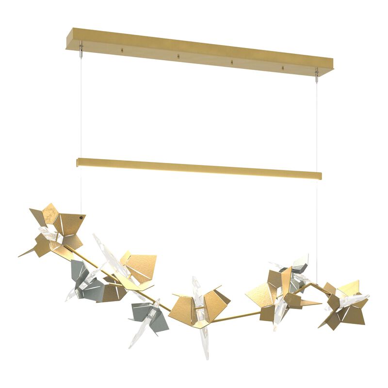 Belladonna Medium Linear Chandelier by Hubbardton Forge