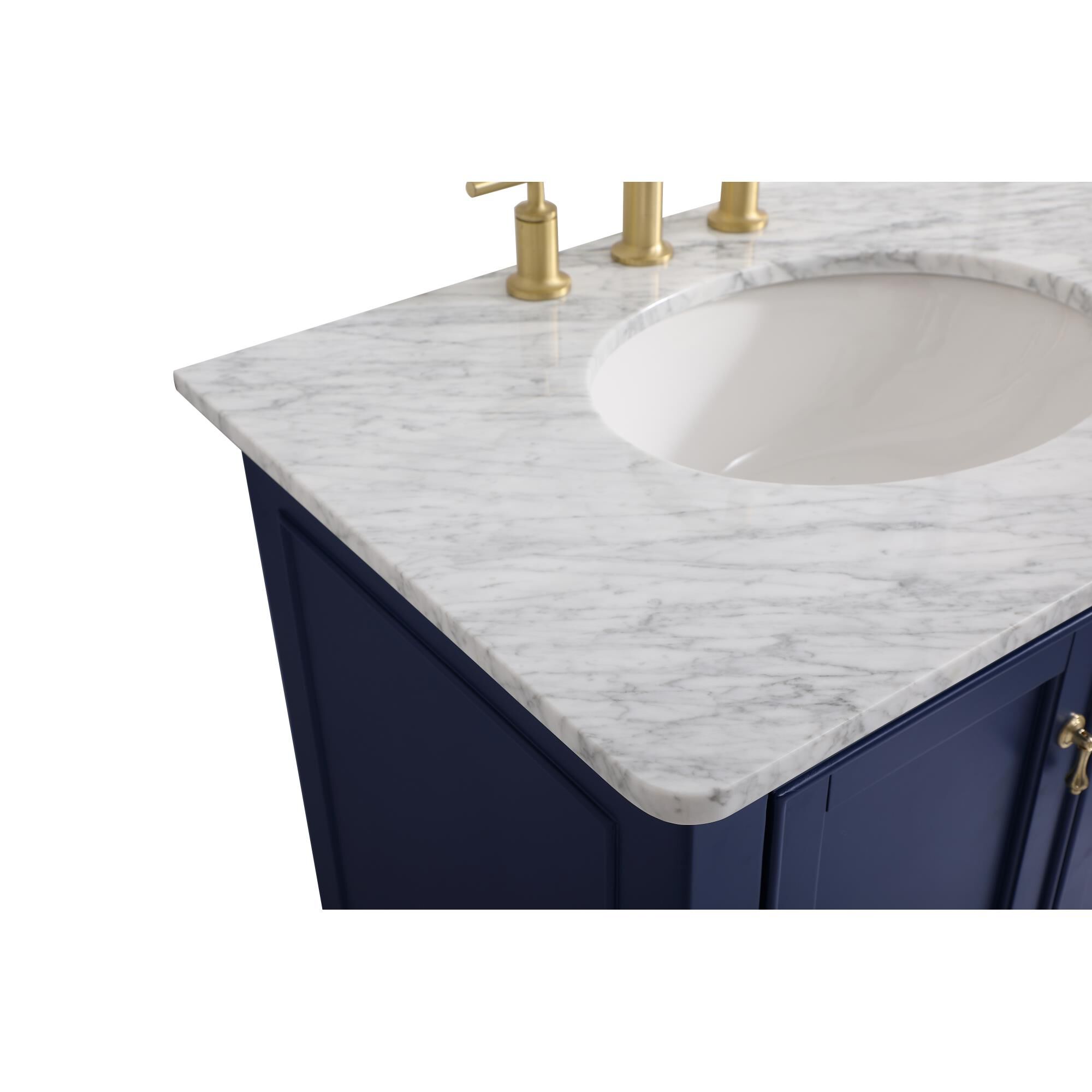 Shown in Blue finish