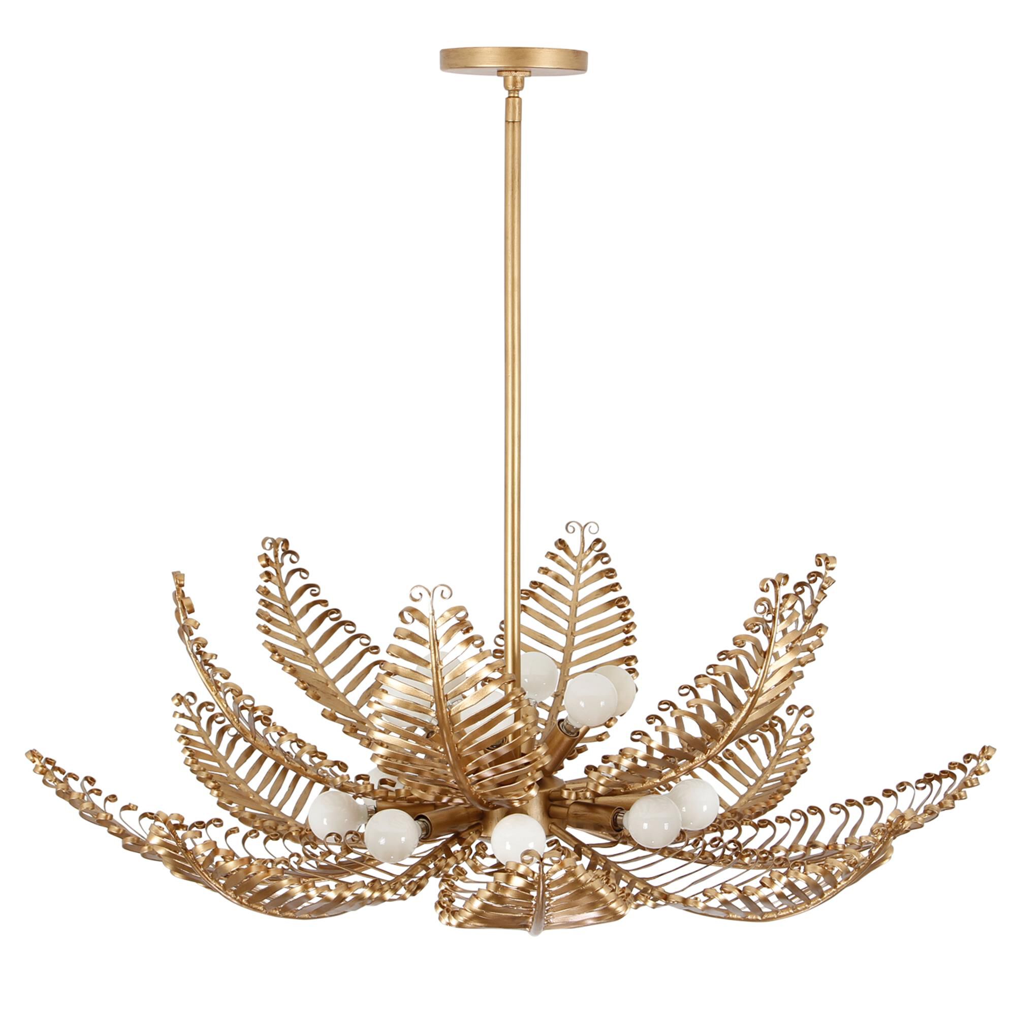 Fern 36 Inch Chandelier by Kalco Lighting