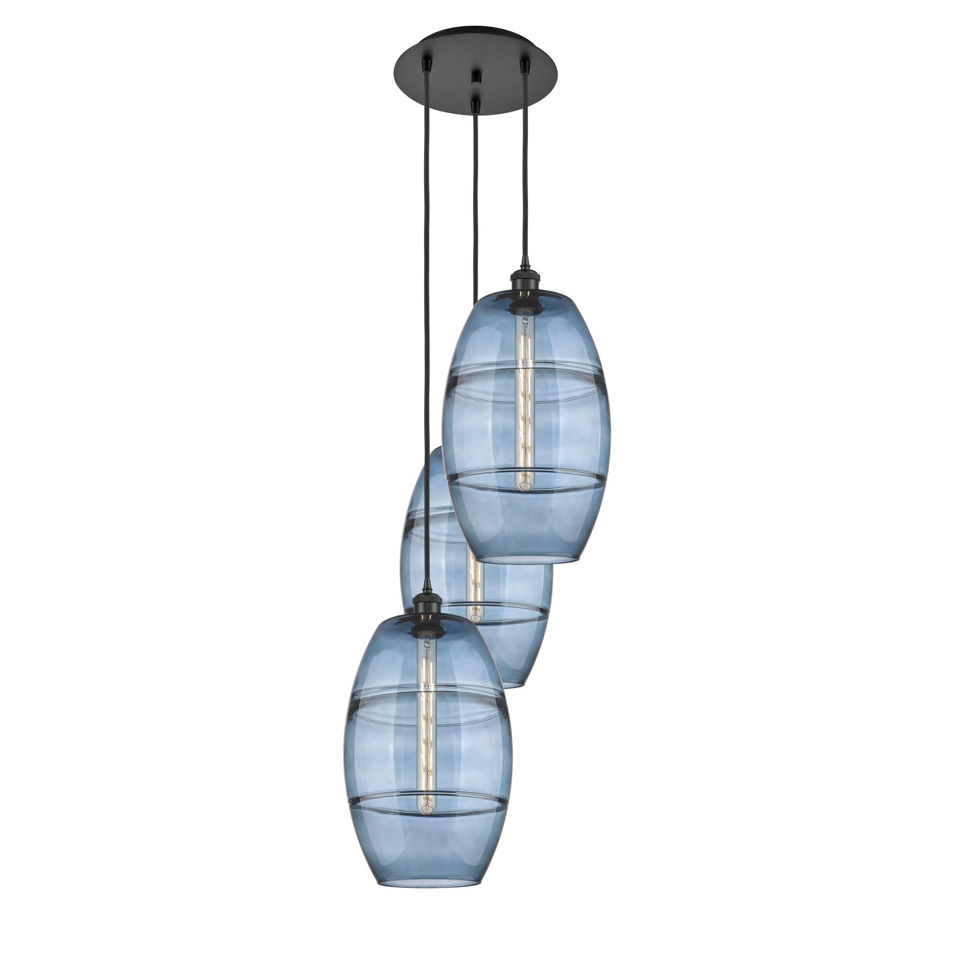 Bruno Marashlian Vaz 17 Inch Multi Light Pendant by Innovations Lighting