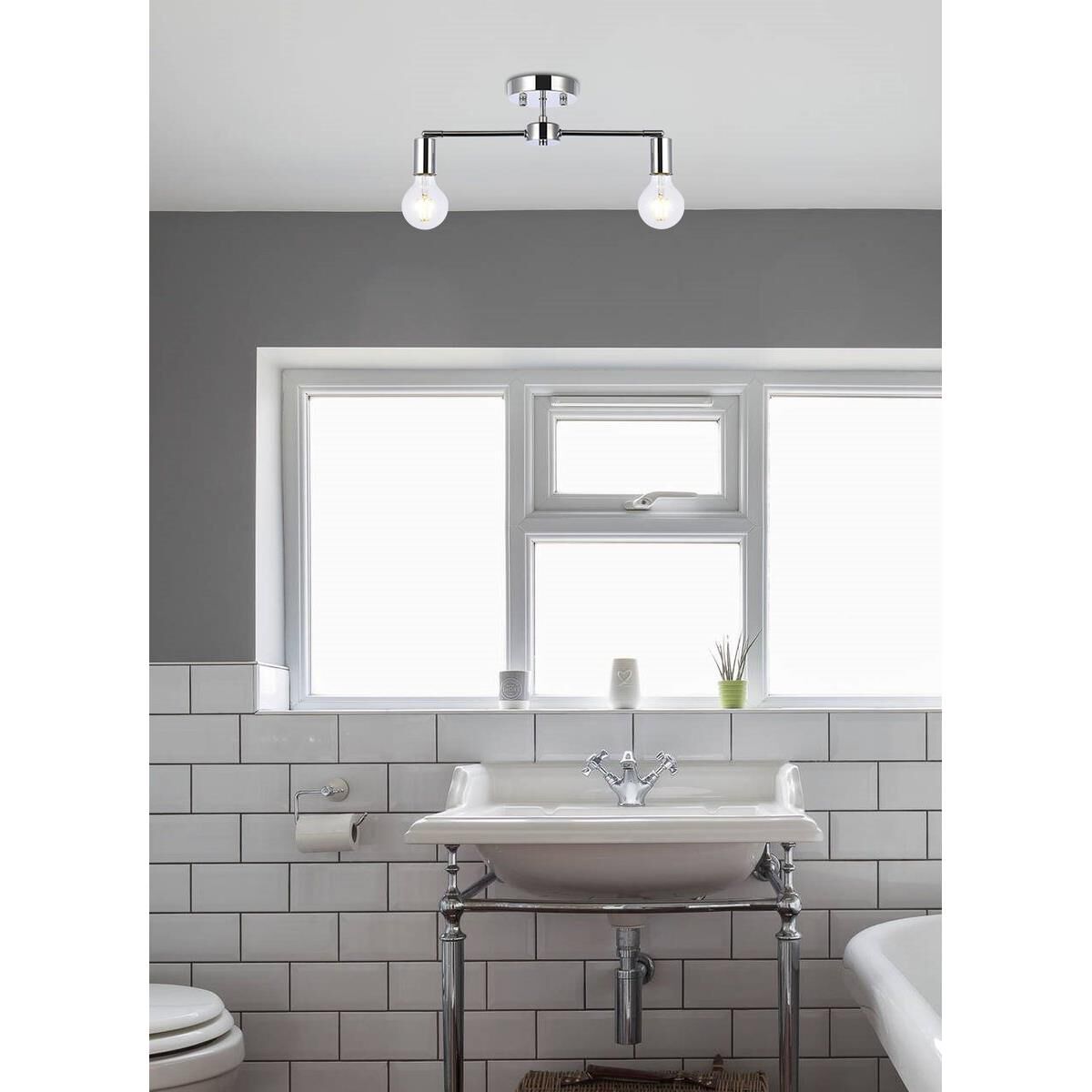 Shown in Chrome finish