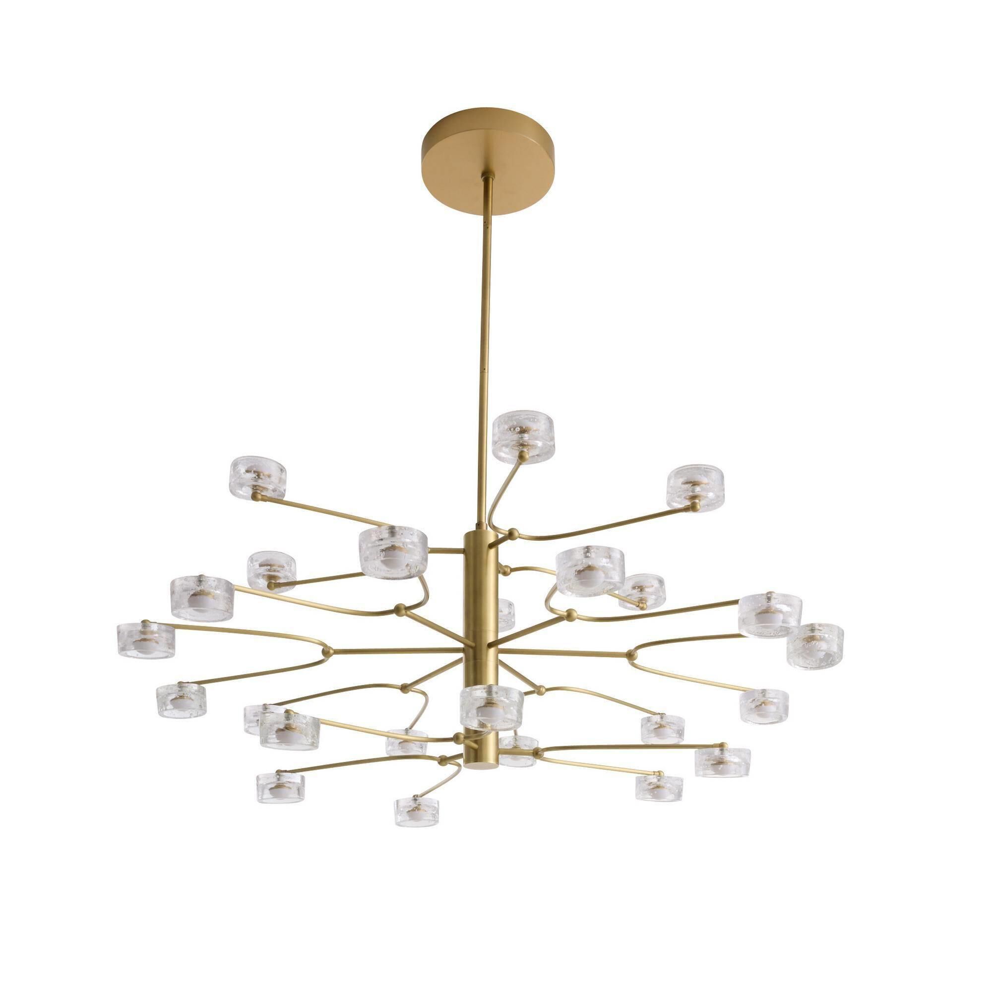 Shown in Antique Brass finish and Clear glass