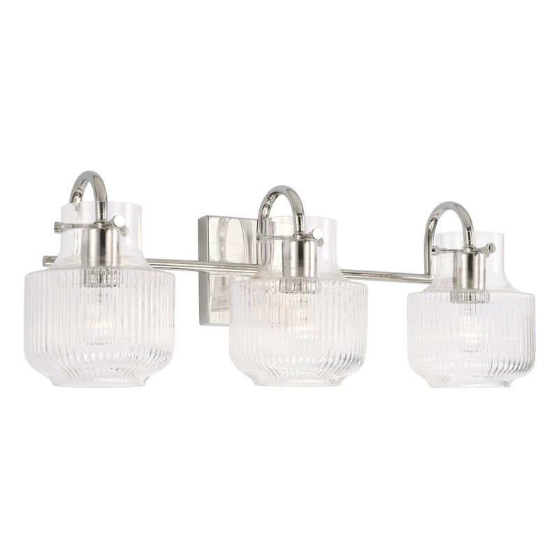 Nyla 24 Inch 3 Light Bath Vanity Light by Capital Lighting Fixture Company