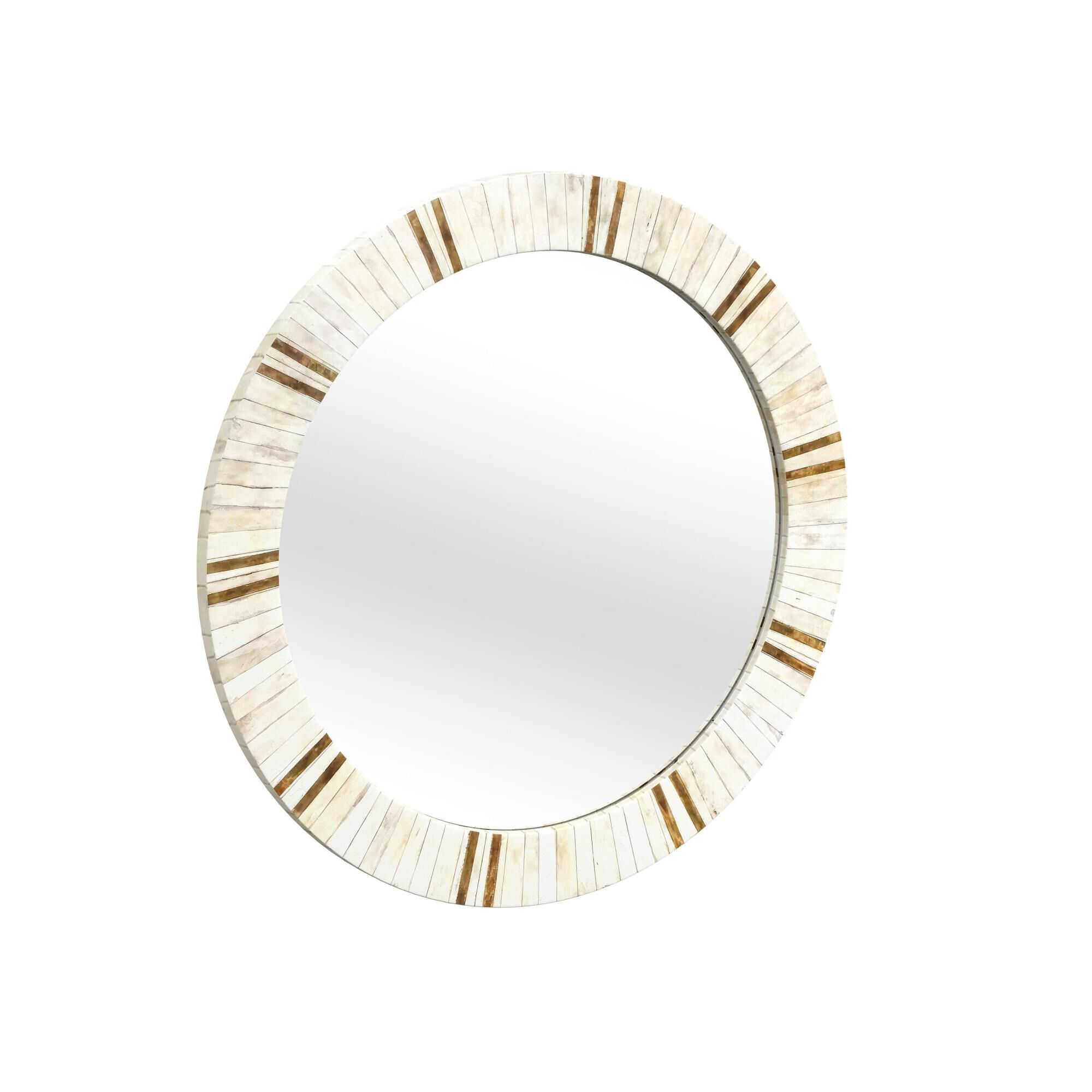Clever 30 Inch Decorative Mirror by Bassett Mirror Company