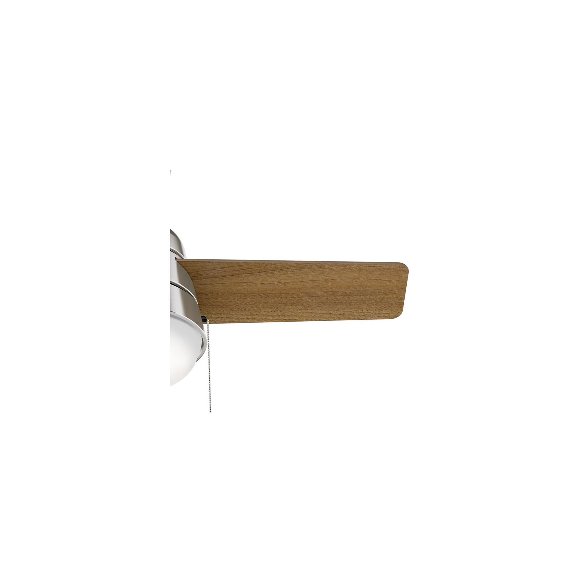 Shown in Brushed Nickel finish and Cased White glass