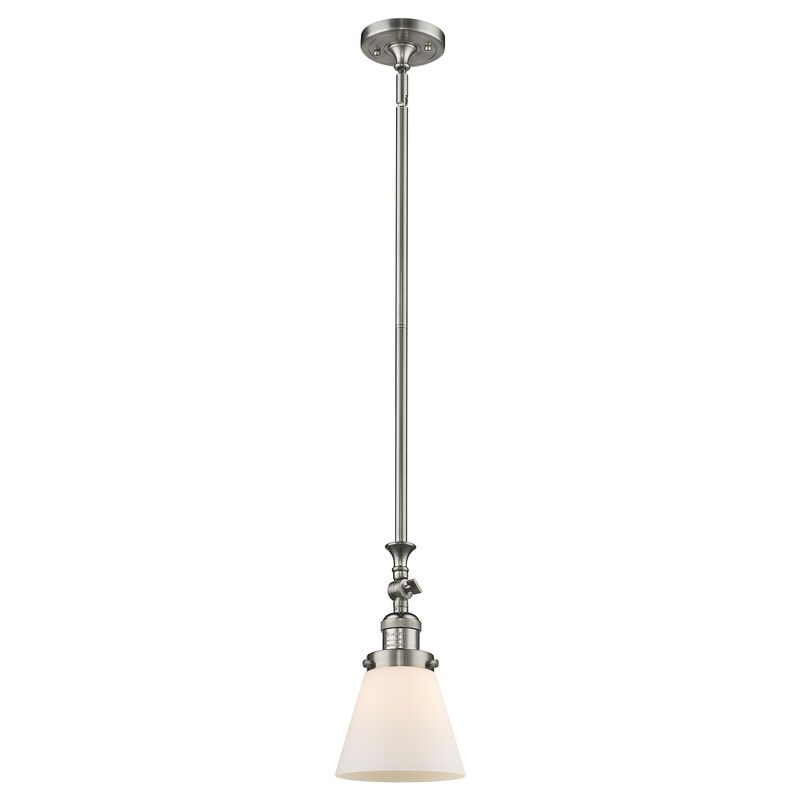 Bruno Marashlian Small Cone 6 Inch Mini Pendant by Innovations Lighting