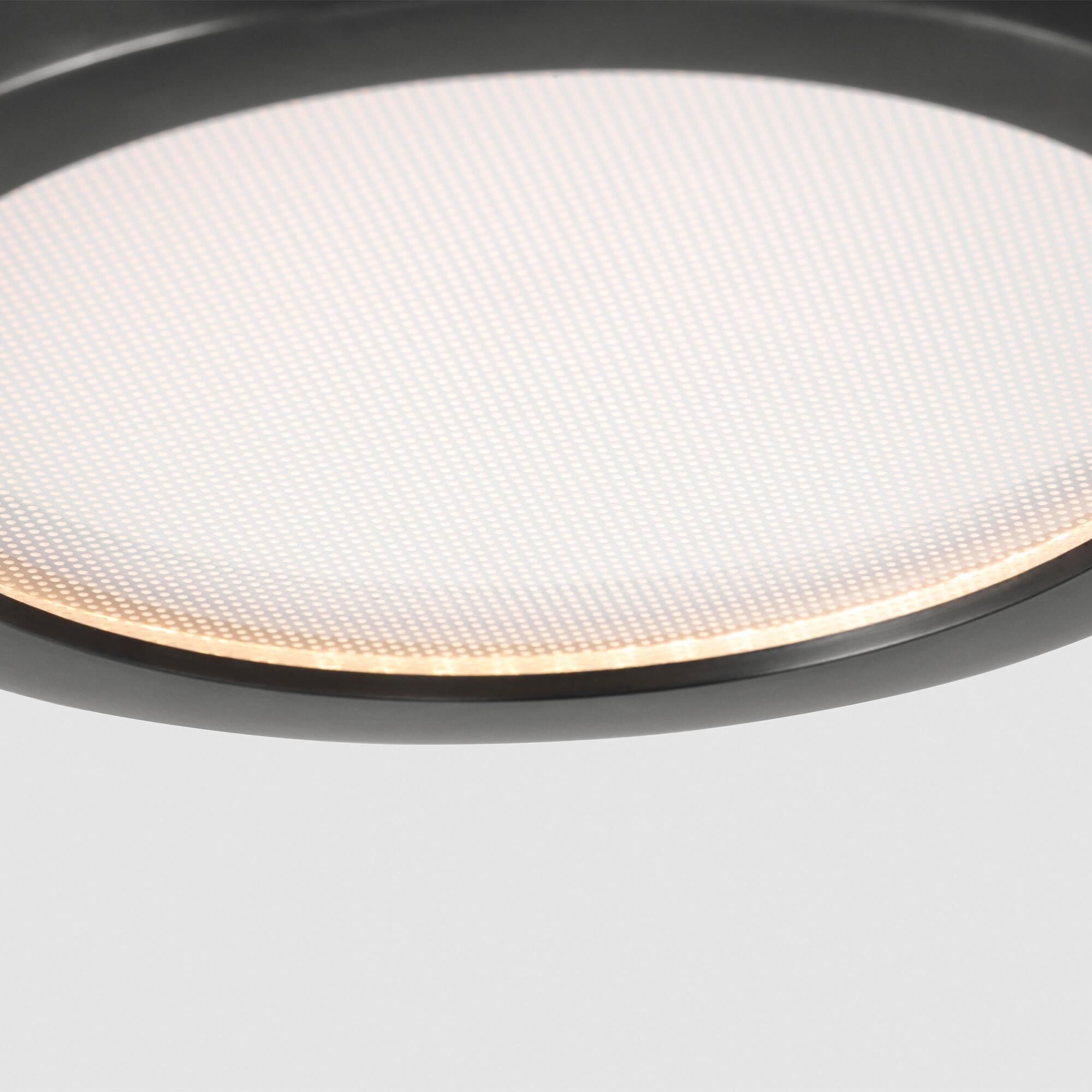 Shown in Dark Bronze finish and Acrylic shade