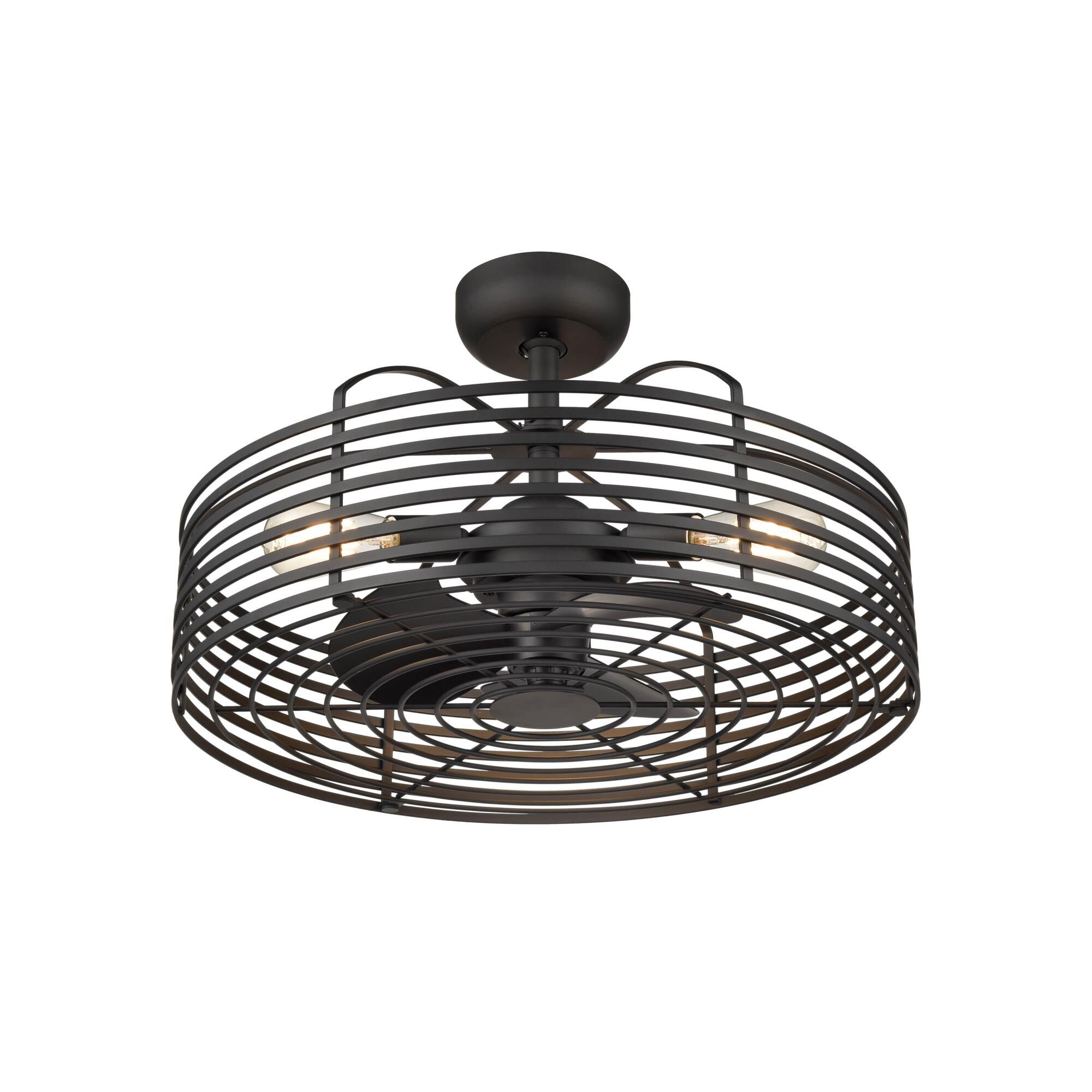 23 Inch Chandelier Ceiling Fan by Millennium Lighting