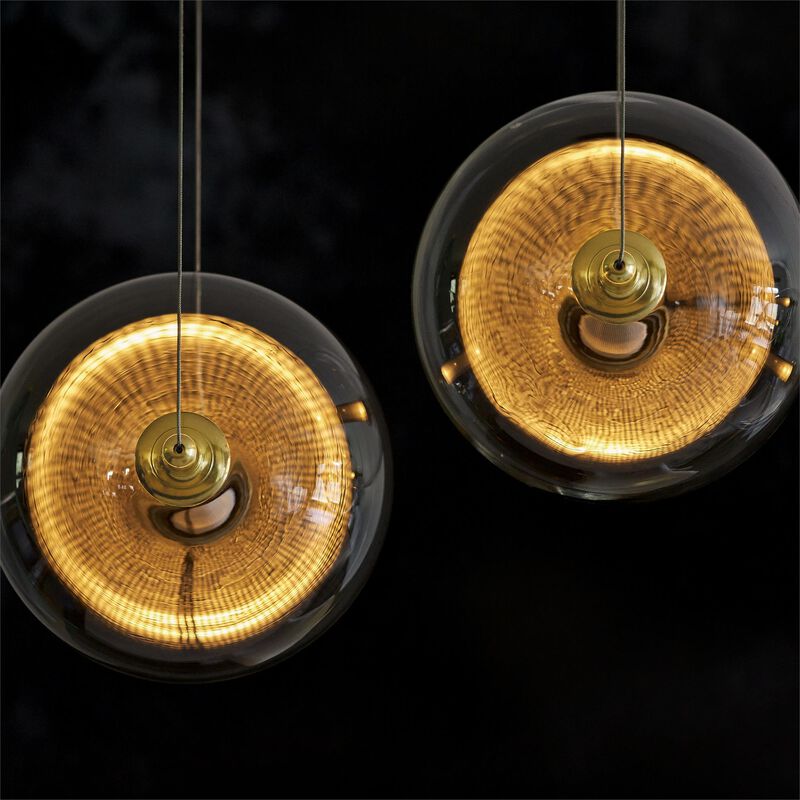 Otto 57 Inch 10 Light LED Linear Suspension Light by Hubbardton Forge