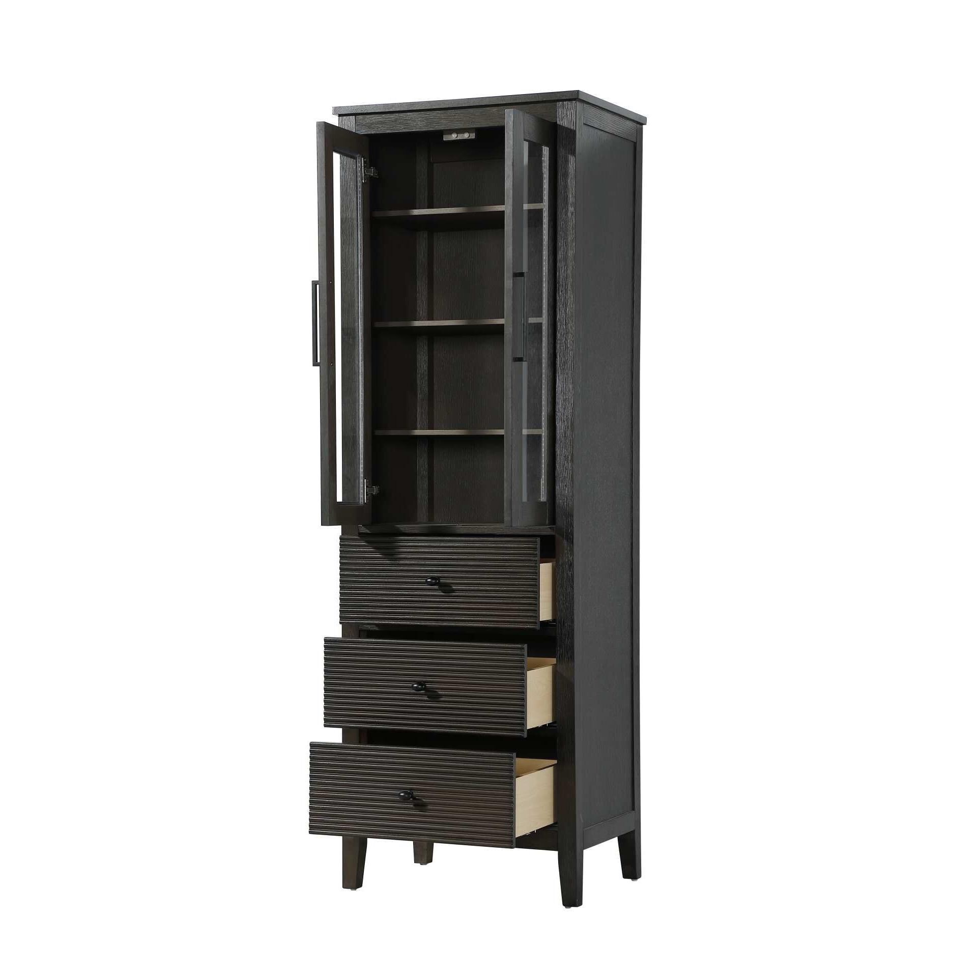 Blakely 72 Inch Storage Cabinet by Elegant Decor