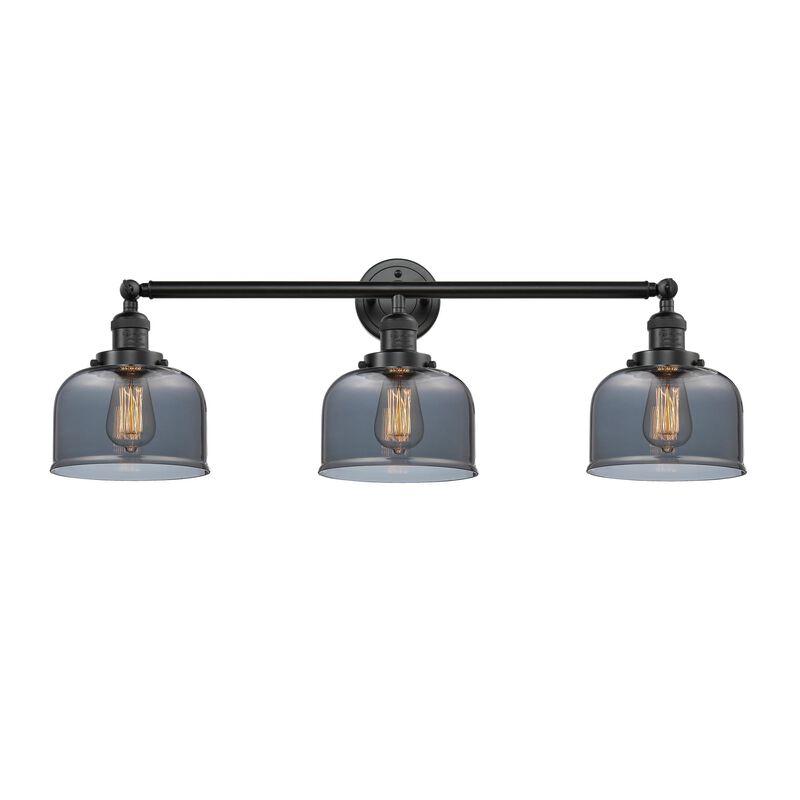 Bruno Marashlian Large Bell 32 Inch 3 Light Bath Vanity Light by Innovations Lighting