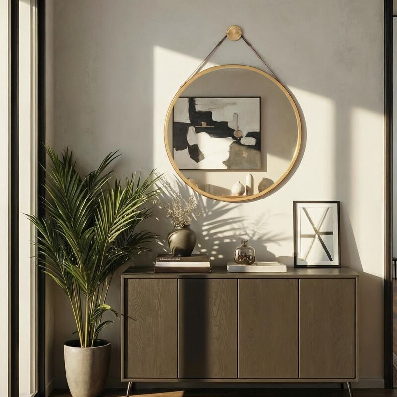 Callahan 23 Inch Decorative Mirror by Crystorama