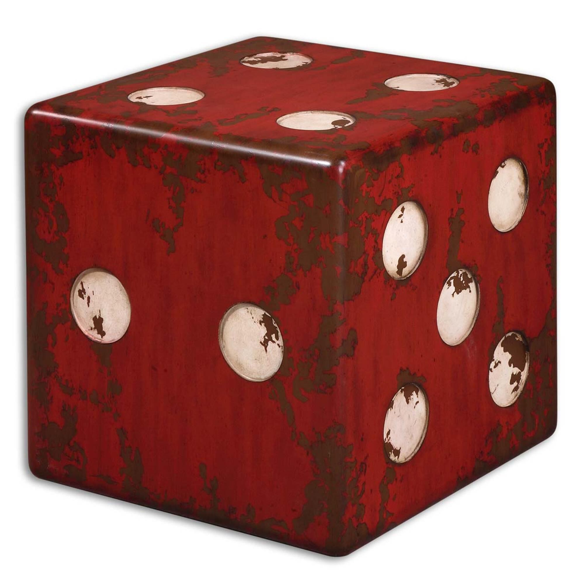 Dice End Table by Uttermost