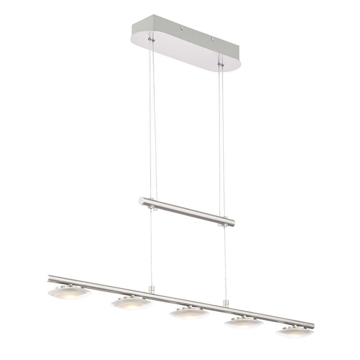 Santiago 33 Inch 5 Light LED Linear Suspension Light by Arnsberg