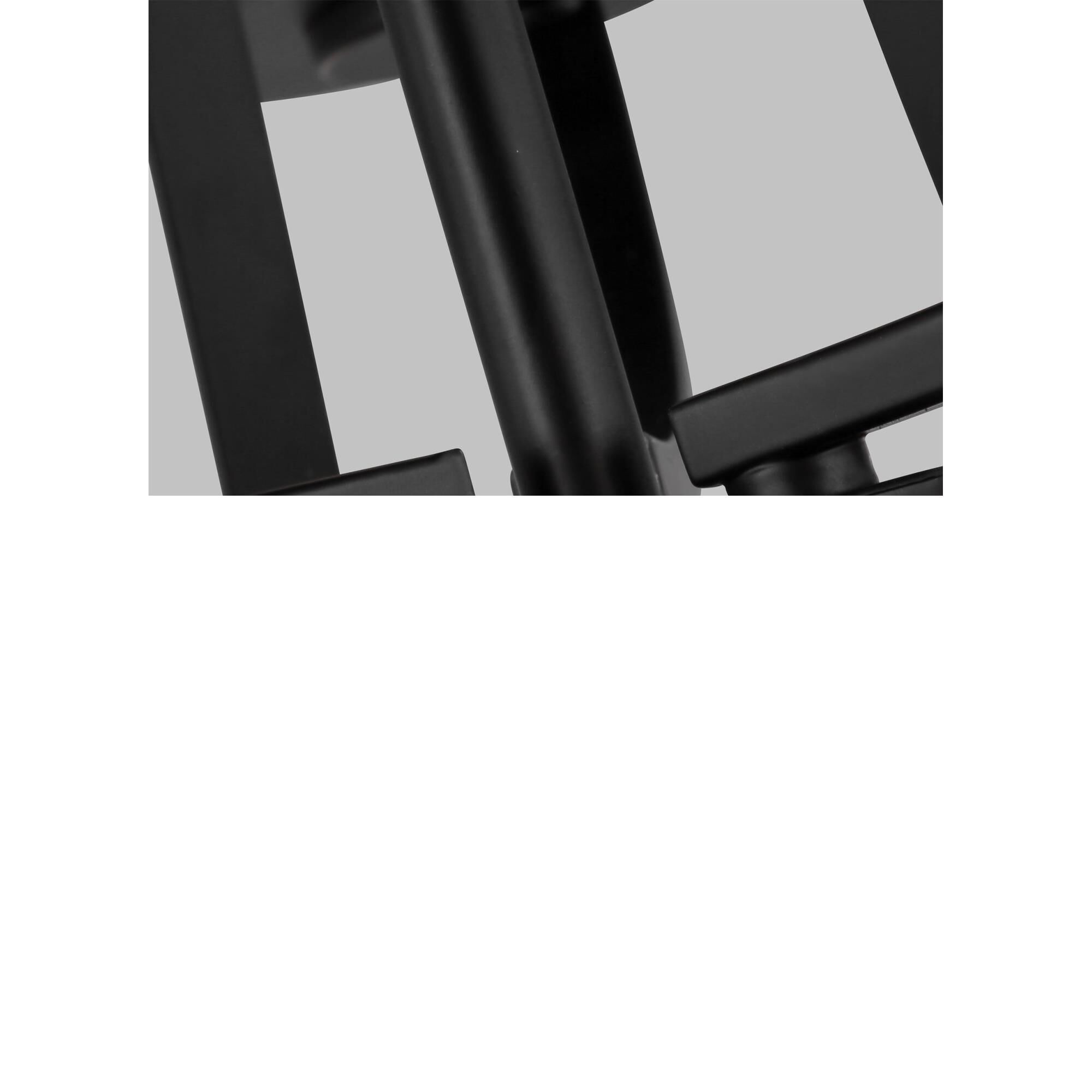 Shown in Midnight Black finish and Etched / White Inside glass