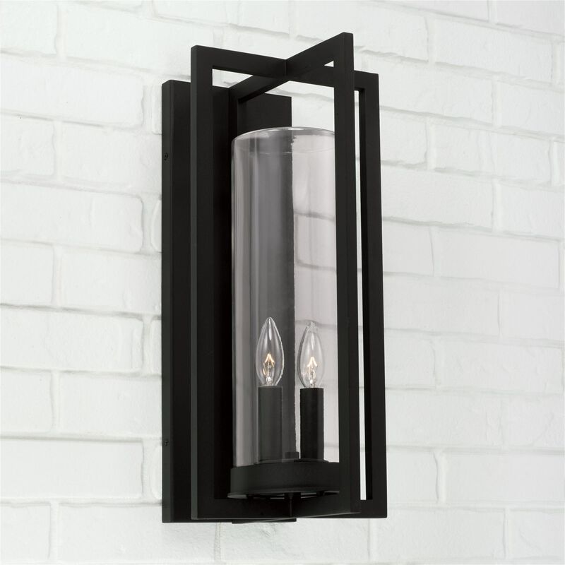 Kent 20 Inch Tall 2 Light Outdoor Wall Light by Capital Lighting Fixture Company