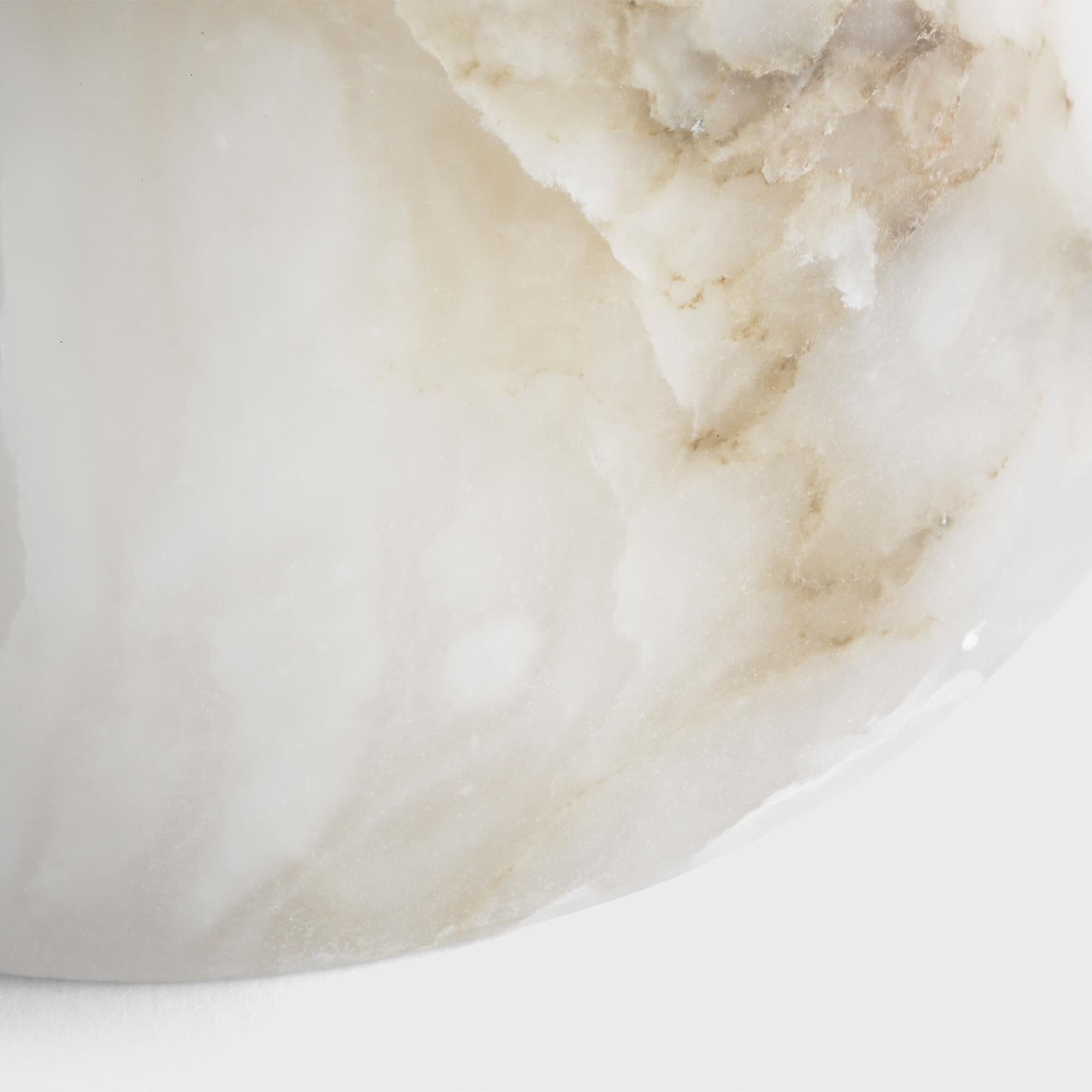 Shown in Bronze finish and Alabaster shade