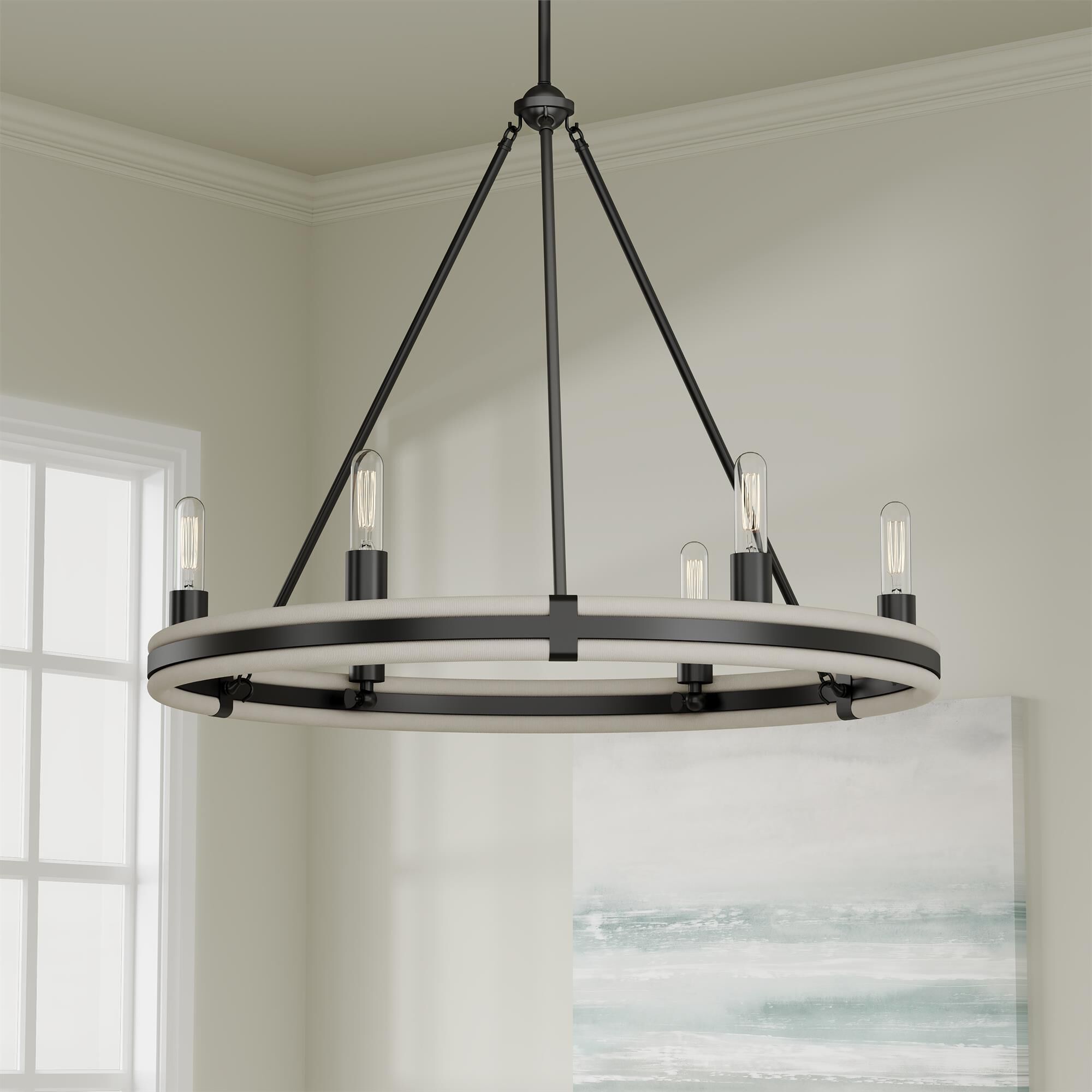 Rovessa 32 Inch Chandelier by Millennium Lighting