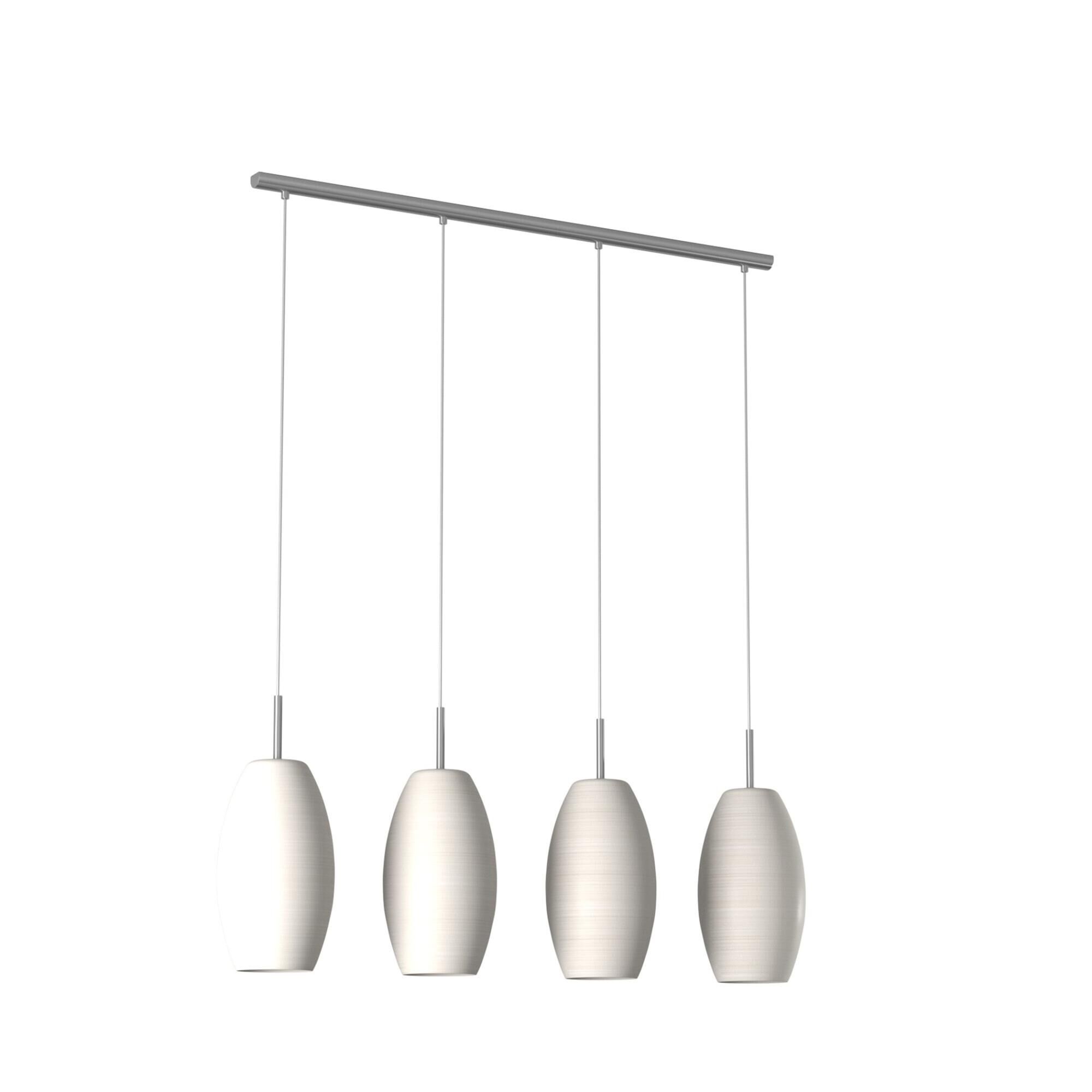 Eglo Batista 1 39 Inch 4 Light Linear Suspension Light by Eglo Lighting