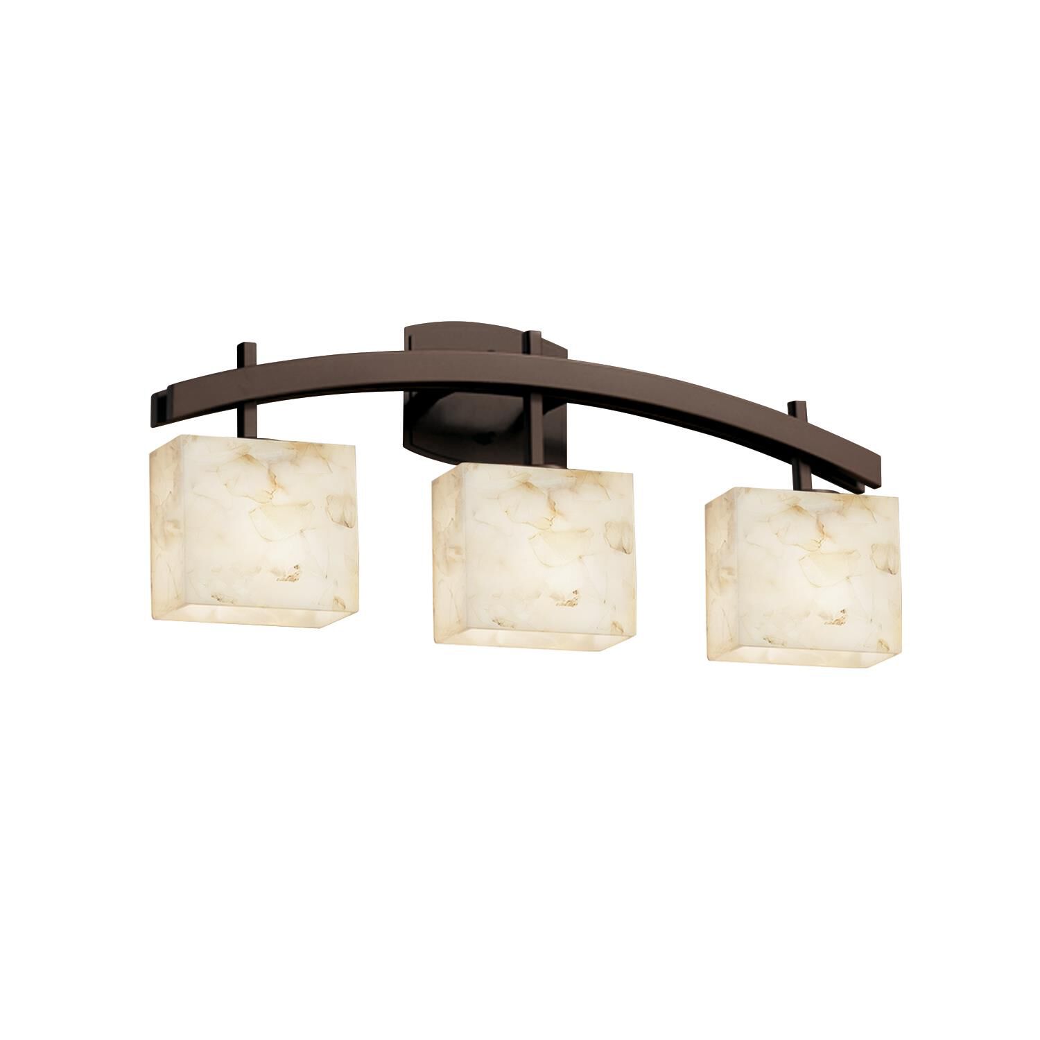 Alabaster Rocks! 25 Inch 3 Light Bath Vanity Light by Justice Design Group