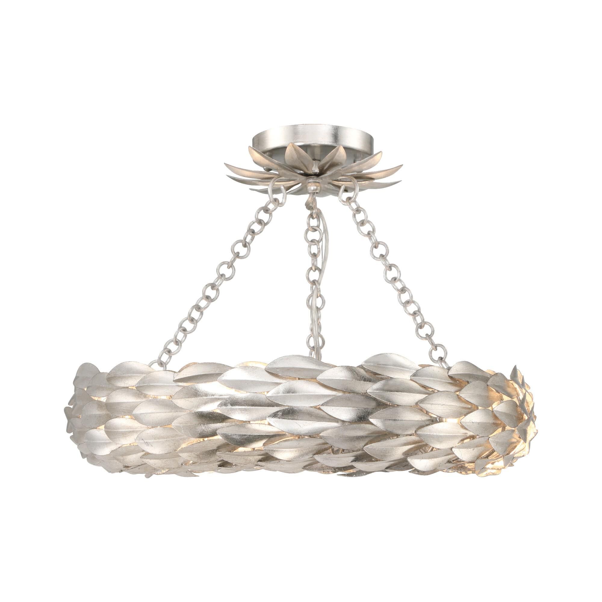 Shown in Antique Silver finish