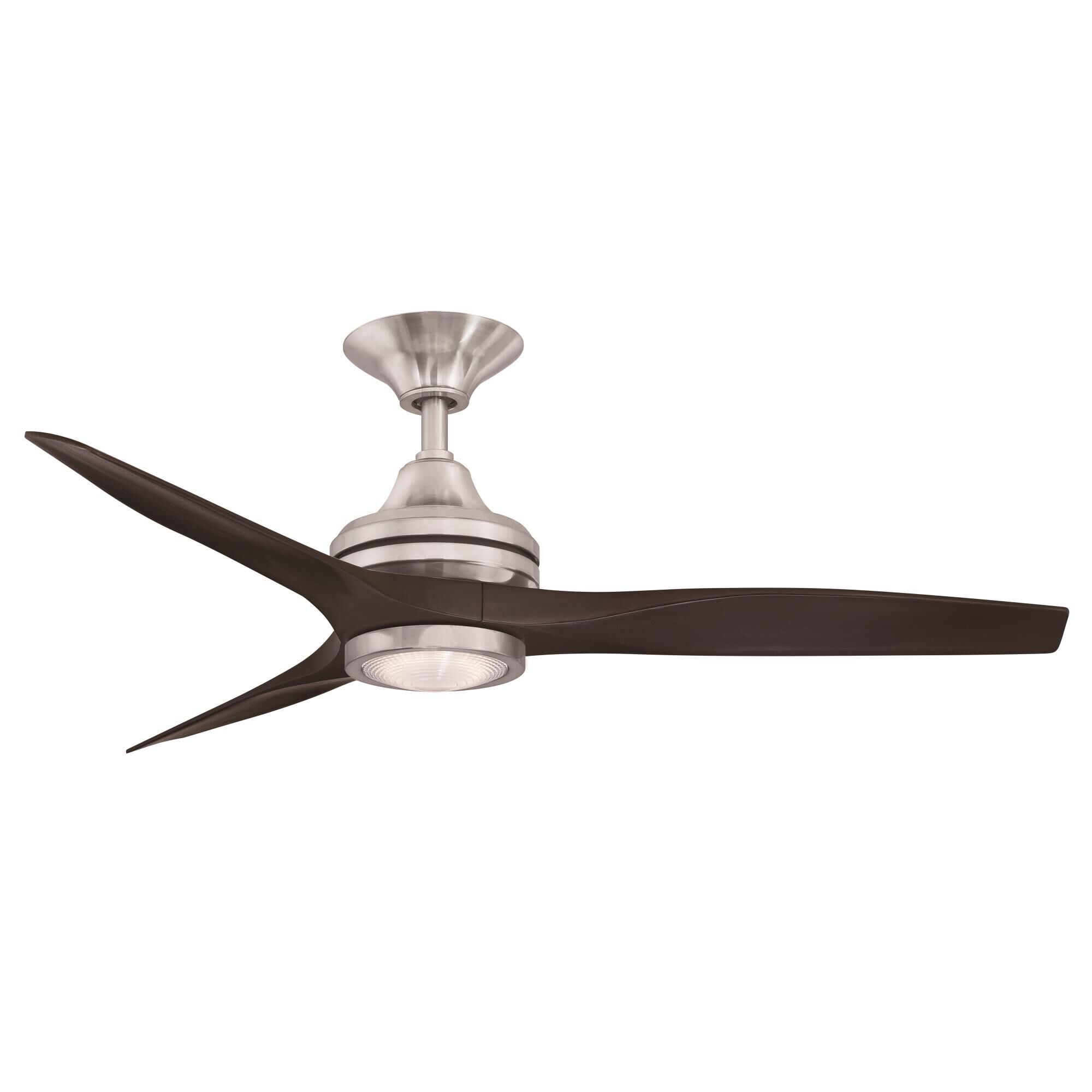 Shown in Brushed Nickel finish and Opal Frosted glass
