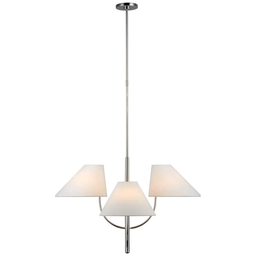 kate spade new york Kinsley 33 Inch 4 Light LED Chandelier by Visual Comfort Signature Collection