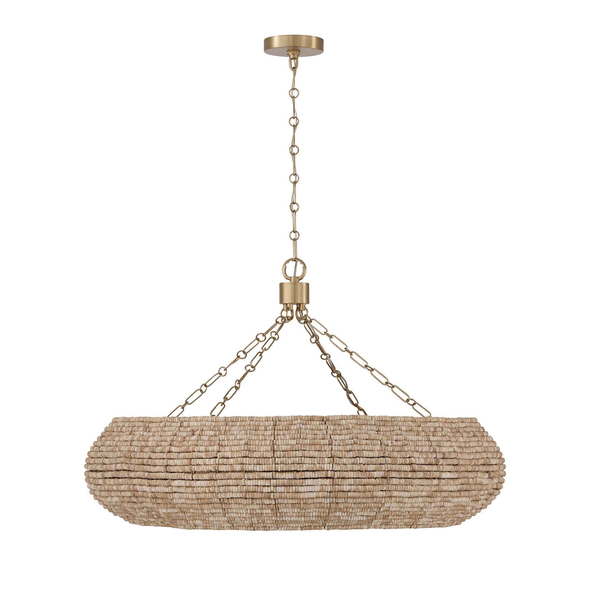 Shown in Light Fawn And Matte Brass finish