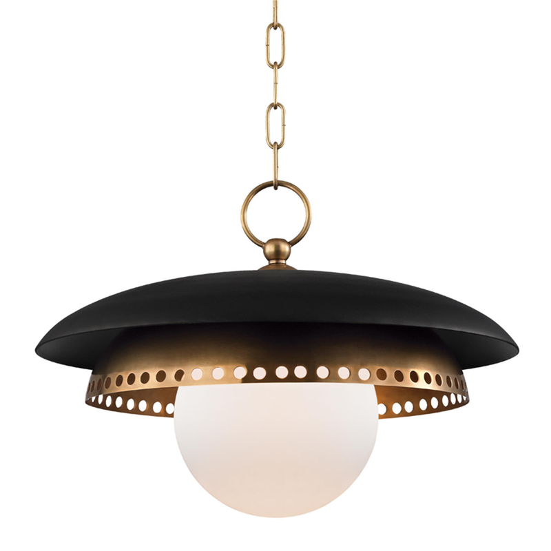 Herkimer Small Pendant Light by Hudson Valley Lighting