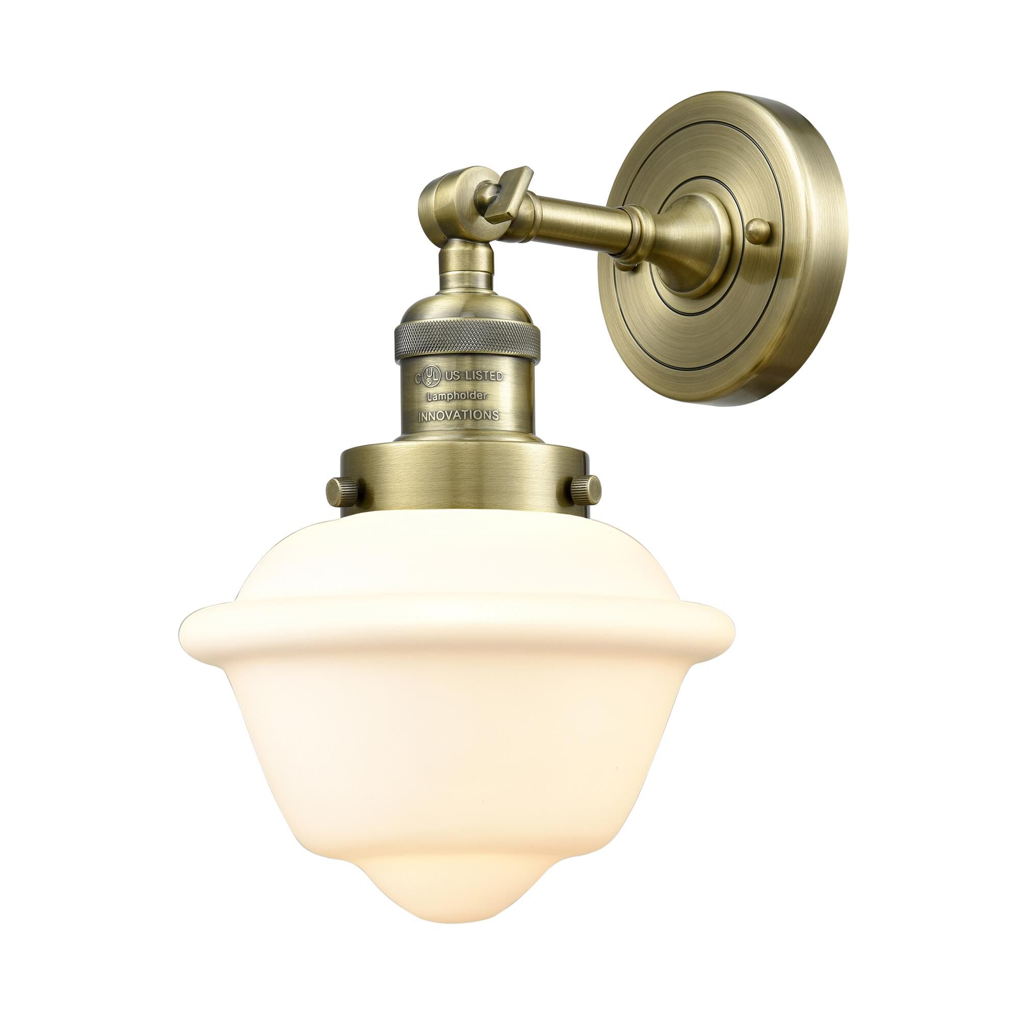 Bruno Marashlian Small Oxford 7 Inch 1 Light Semi Flush Mount by Innovations Lighting