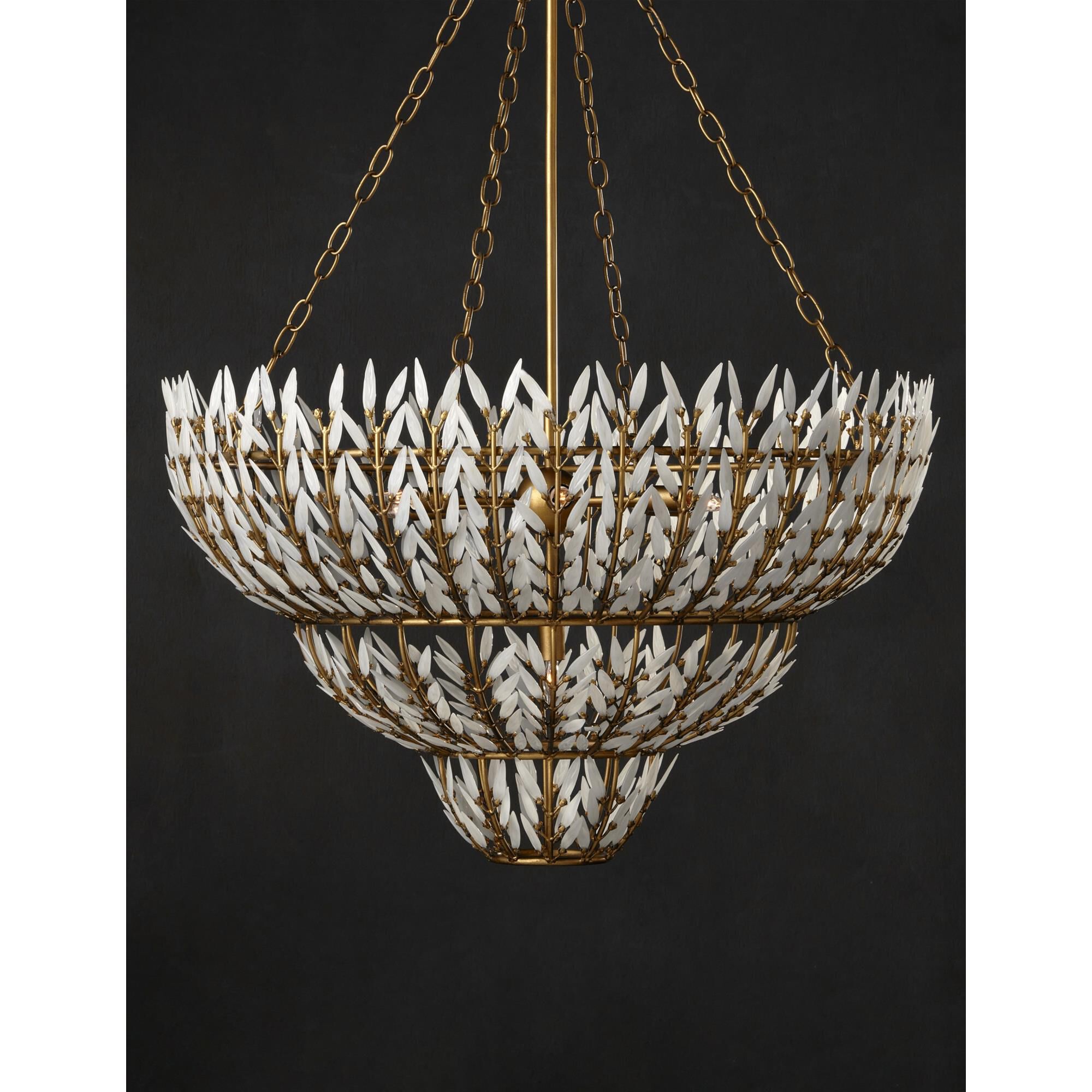 Magnum 34 Inch 7 Light Chandelier by Currey and Company