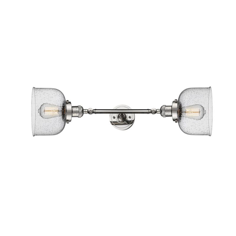 Bruno Marashlian Large Bell 19 Inch 2 Light Bath Vanity Light by Innovations Lighting