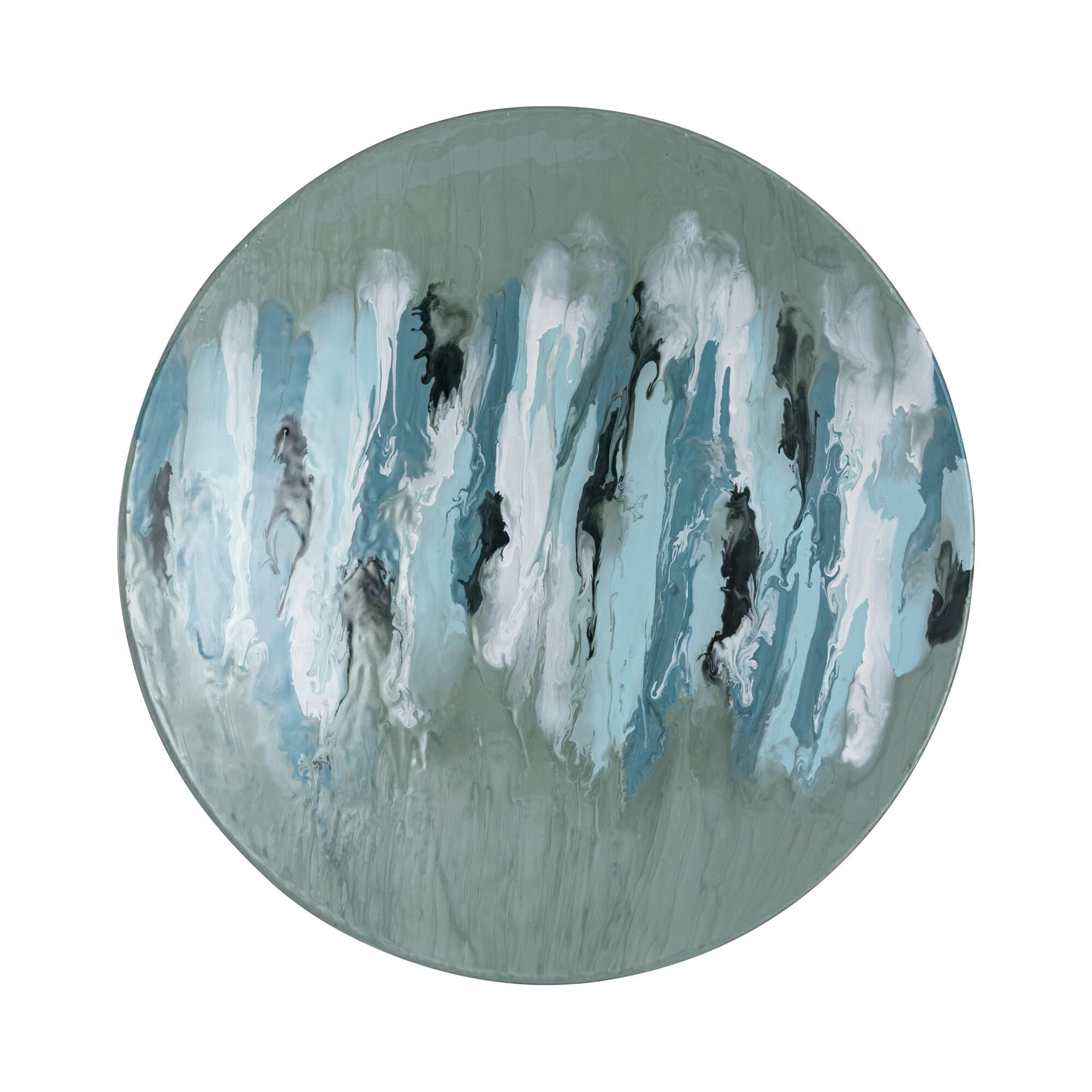 Shown in Seafoam Green Enamel finish