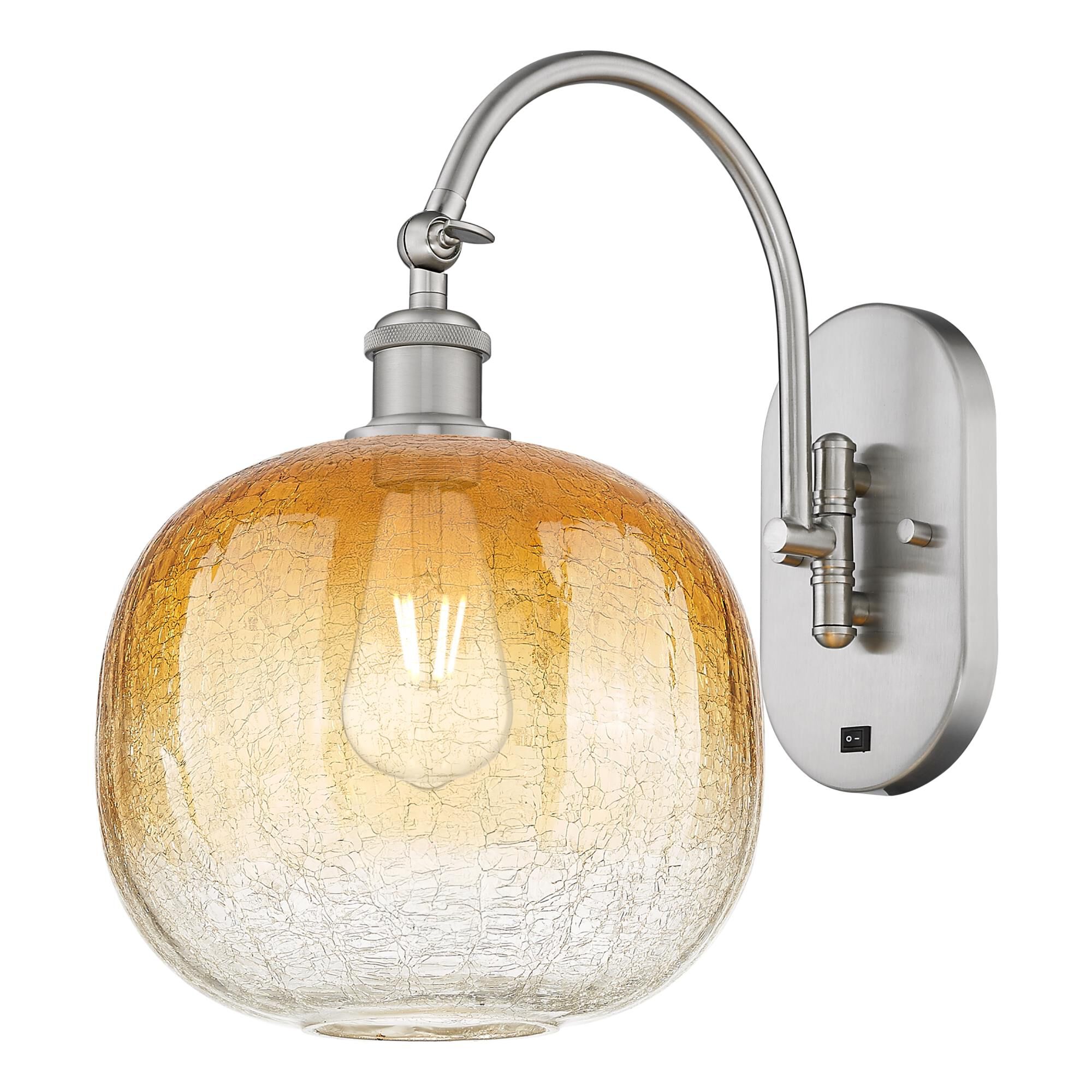 Bruno Marashlian Brookhaven Sphere 11 Inch Wall Swing Lamp by Innovations Lighting