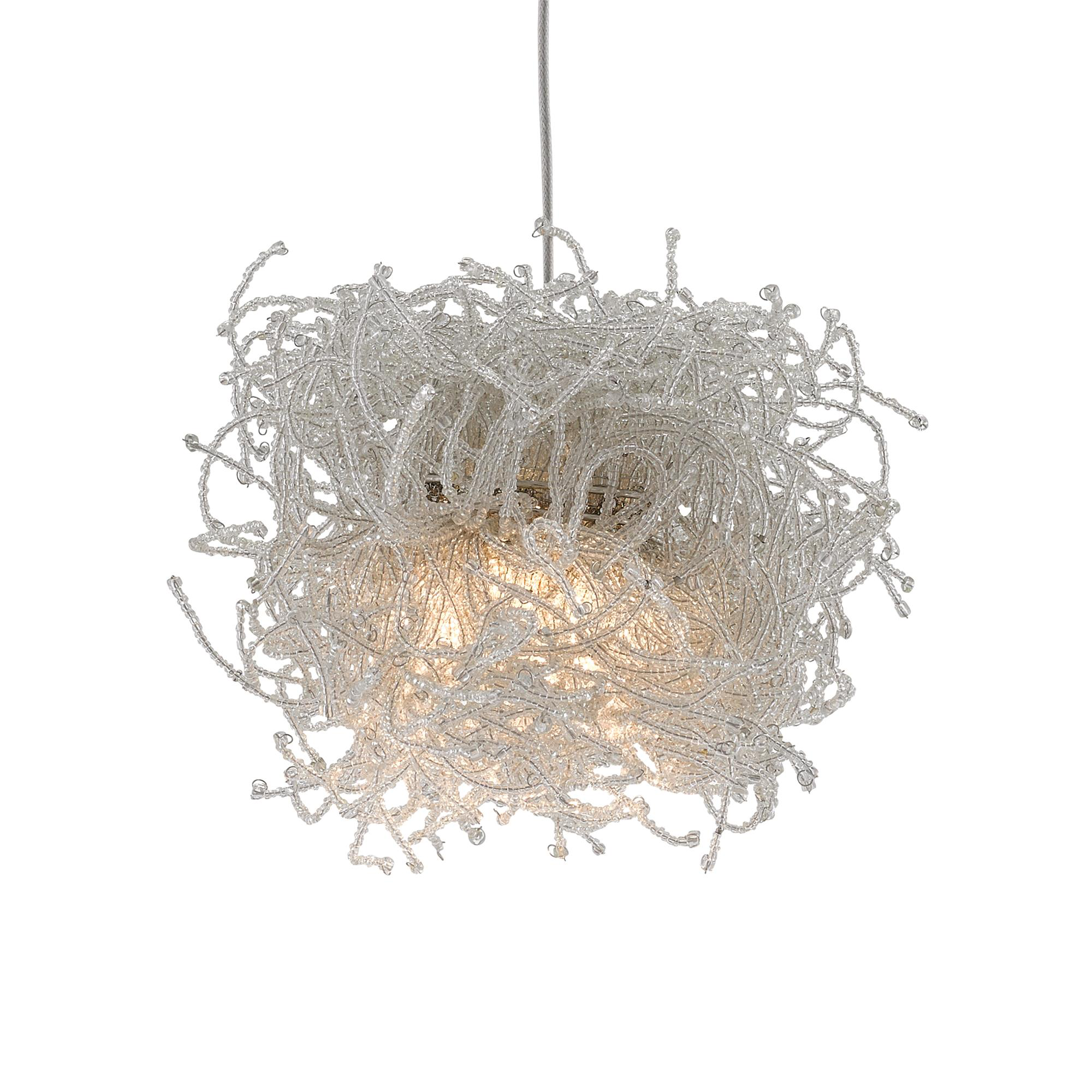 Birds Nest 15 Light Multi Light Pendant,