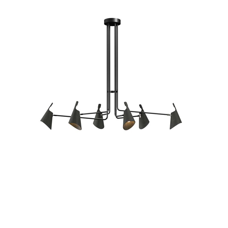 Bruno Diego Felippe Balance 60 Inch 6 Light LED Linear Suspension Light by Accord Lighting