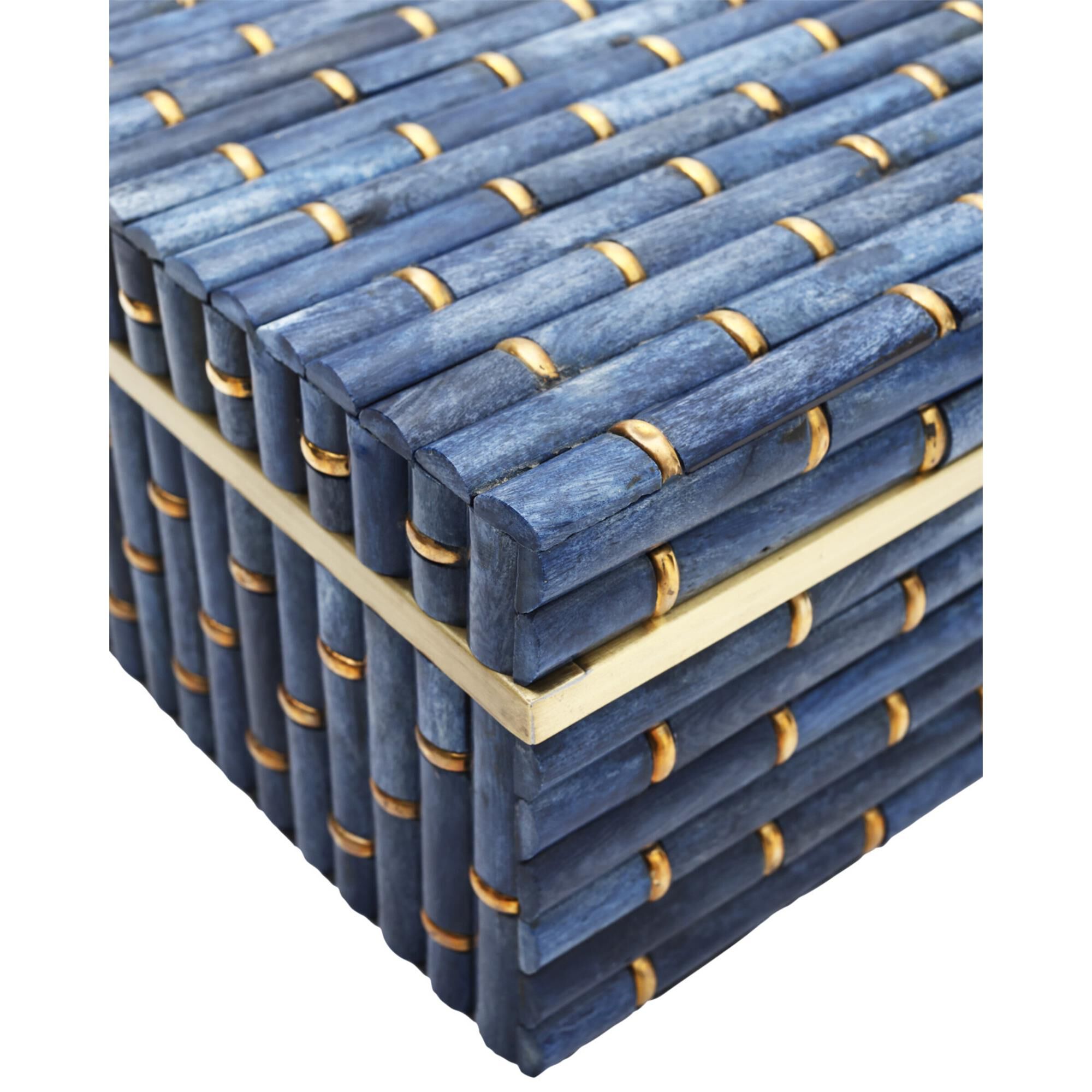 Midnight Bamboo Accent Box Set of 2,