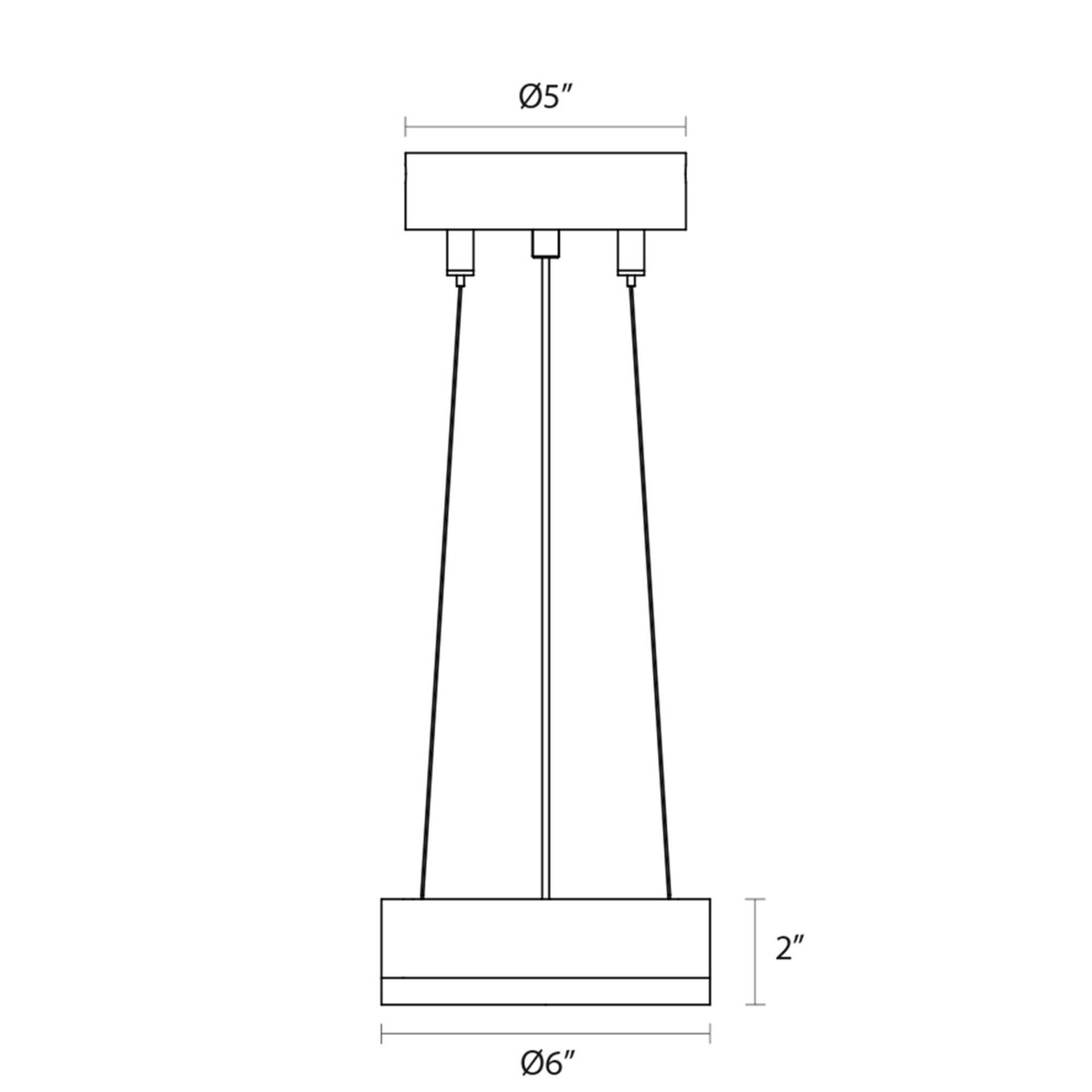 Corona 6 Inch Mini Pendant by SONNEMAN