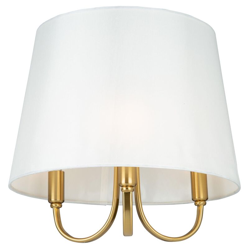 Steven Sabados (S&C) Rhythm 15 Inch 3 Light Semi Flush Mount by Artcraft