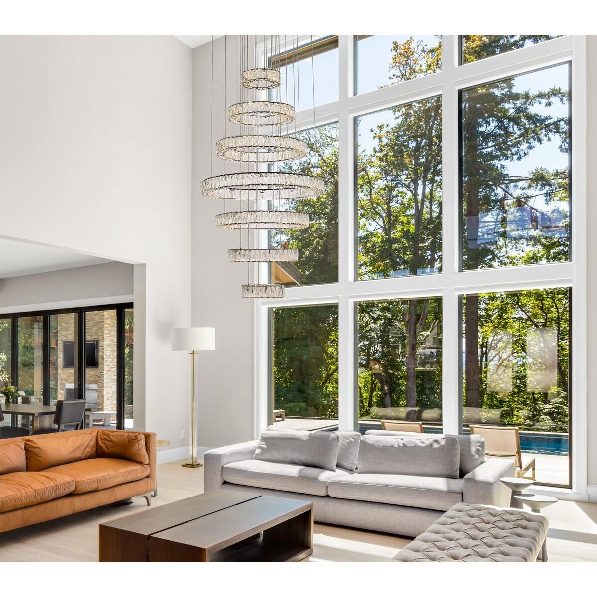 Monroe Chandelier by Elegant Lighting