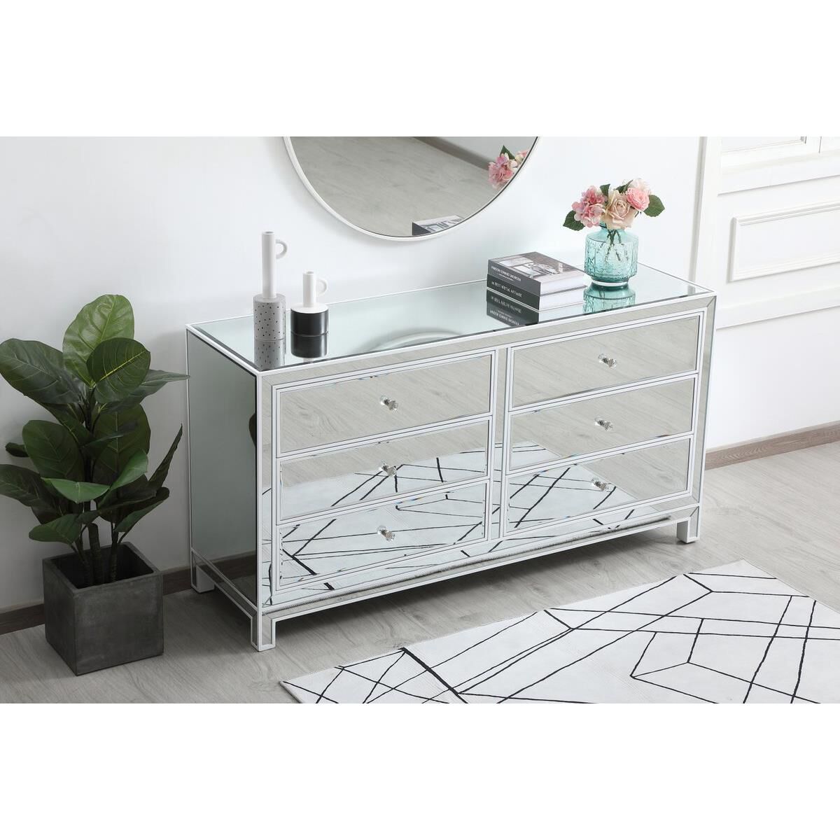 Shown in White finish