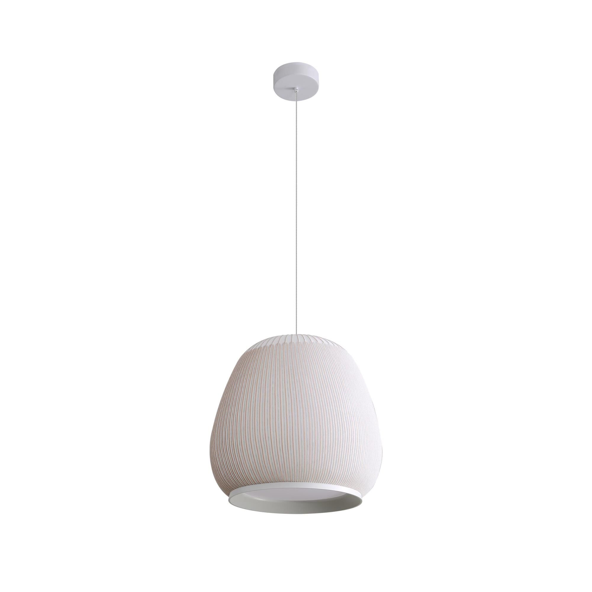 Tela 18 Inch Large Pendant by Golden Lighting