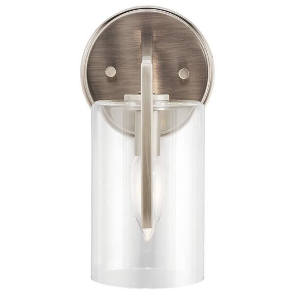 Shown in Classic Pewter finish and Clear glass