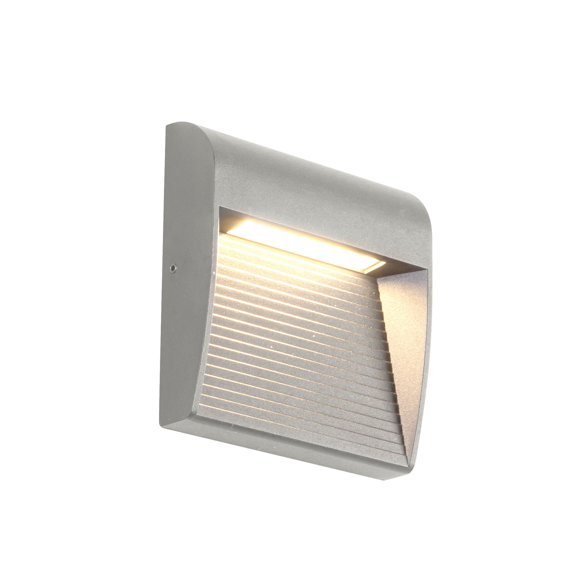 Shown in Gray finish and Clear glass