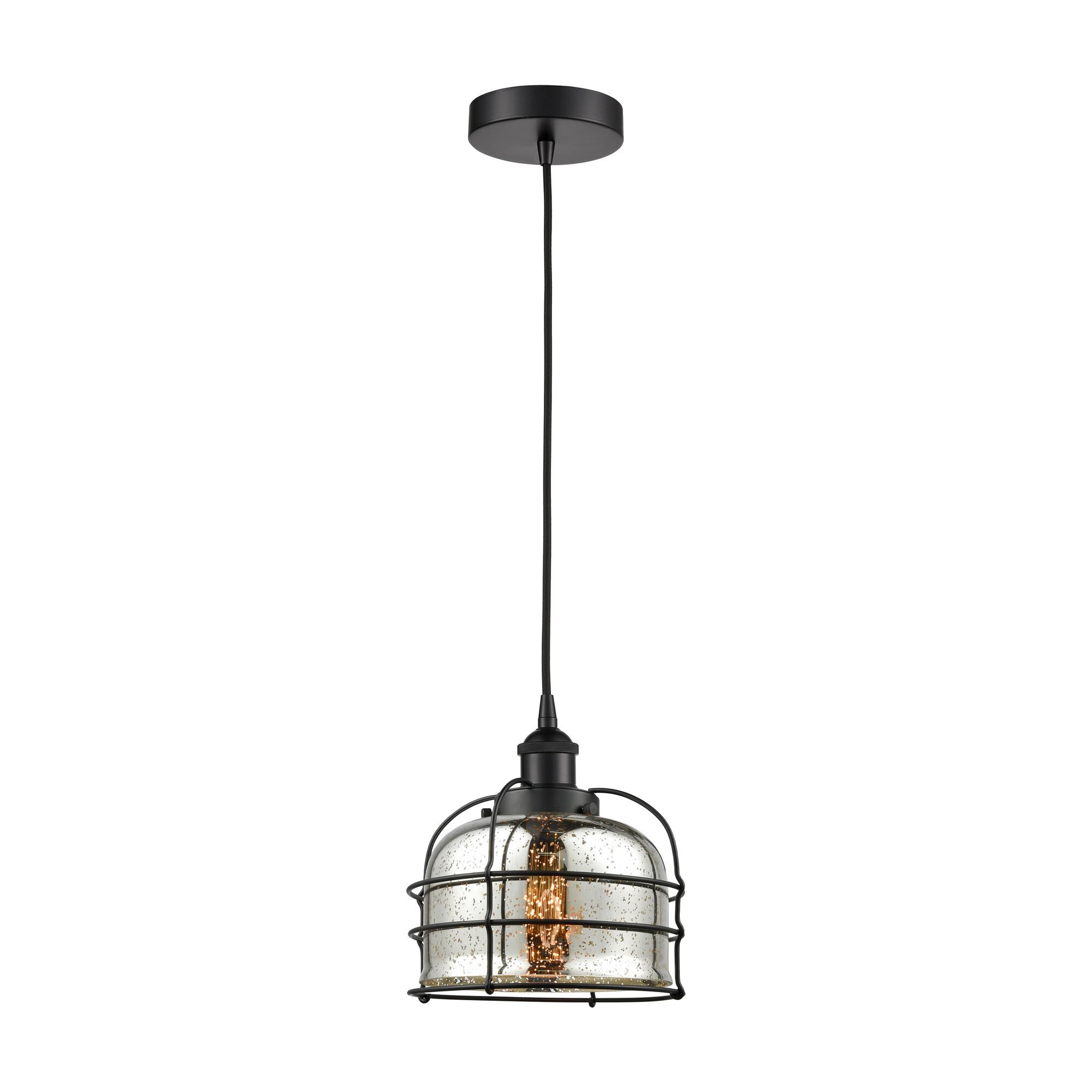 Shown in Matte Black finish and Silver Plated Mercury glass