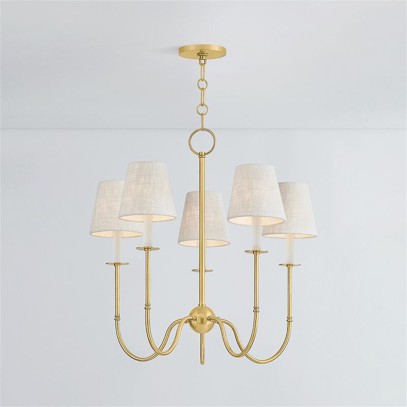 Amina Medium Chandelier by Hudson Valley Lighting