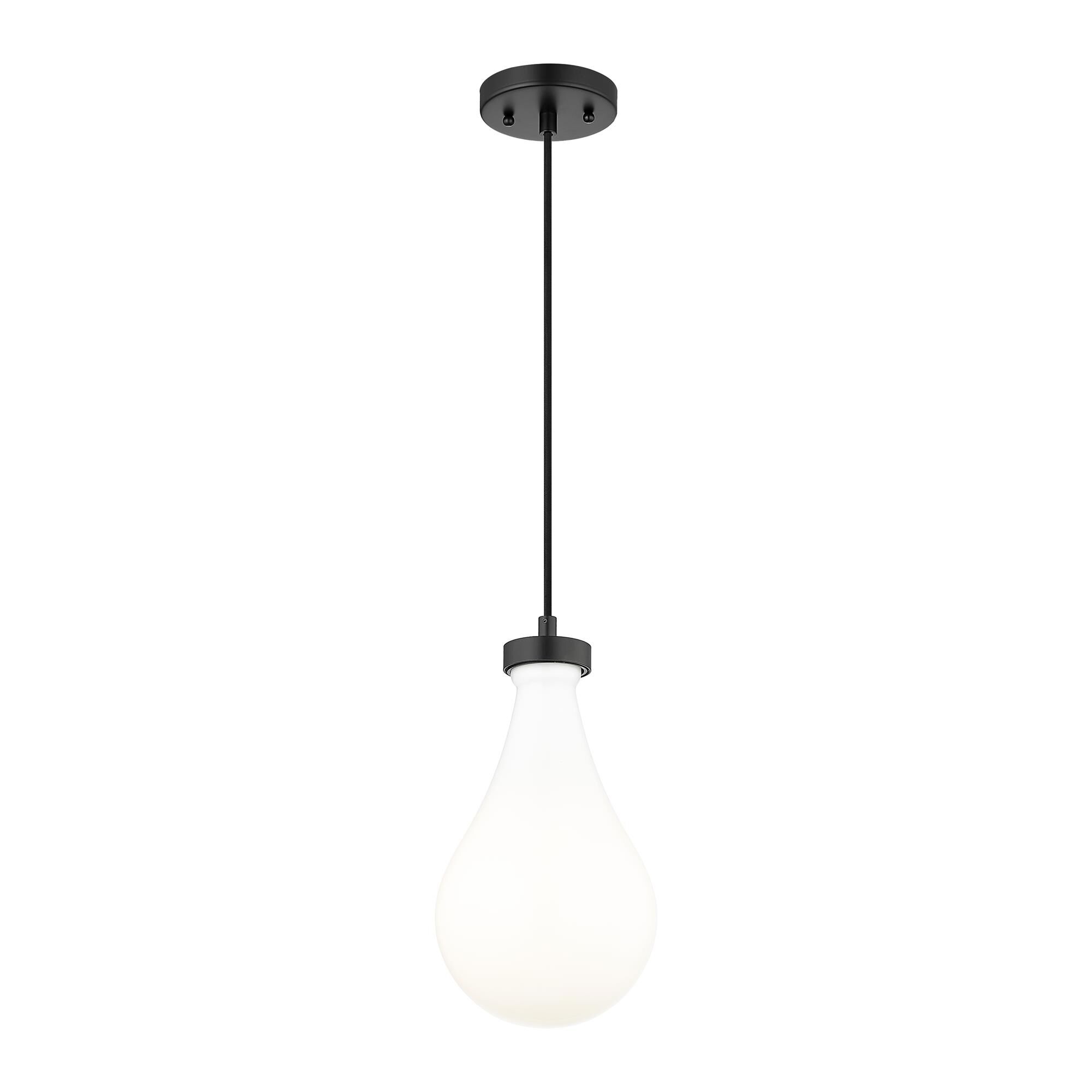 Shown in Matte Black finish and Gloss White glass