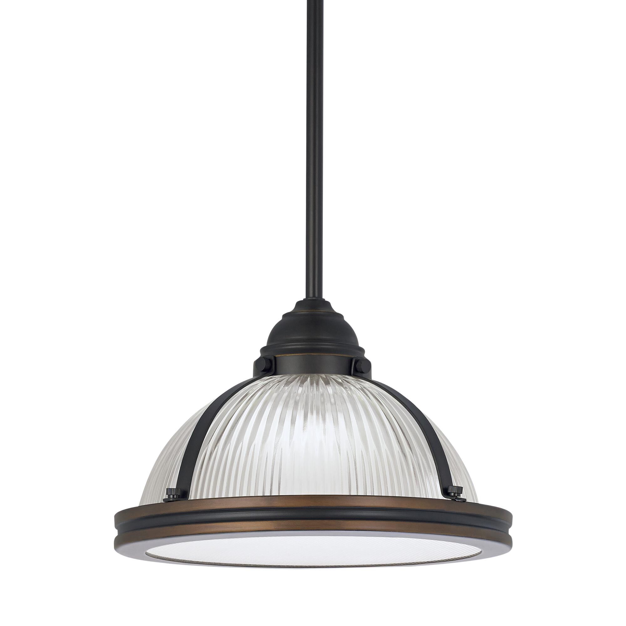 Generation Lighting Pratt Street Prismatic 11 Inch Mini Pendant