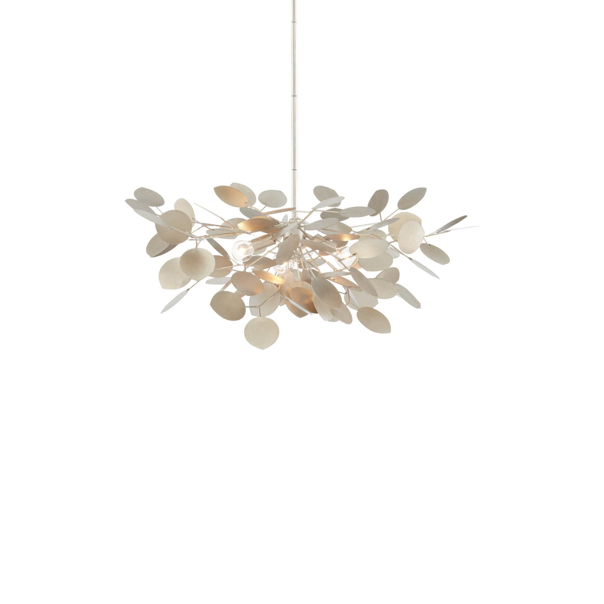 Lunaria 31 Inch Chandelier by Currey and Company